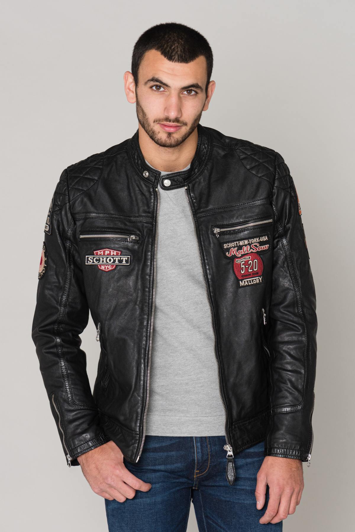 Men's lambskin jacket - Image n°4