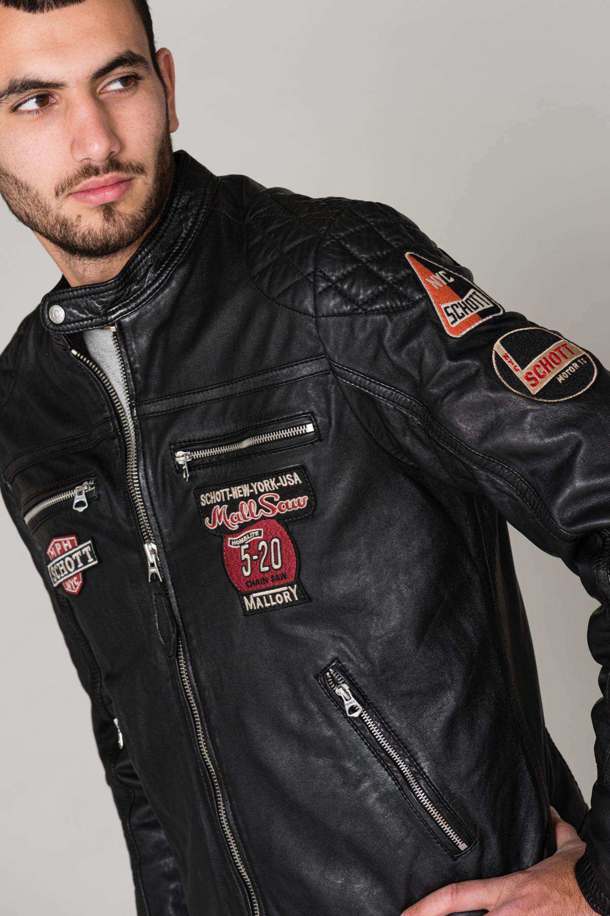 Men's lambskin jacket - Image n°5