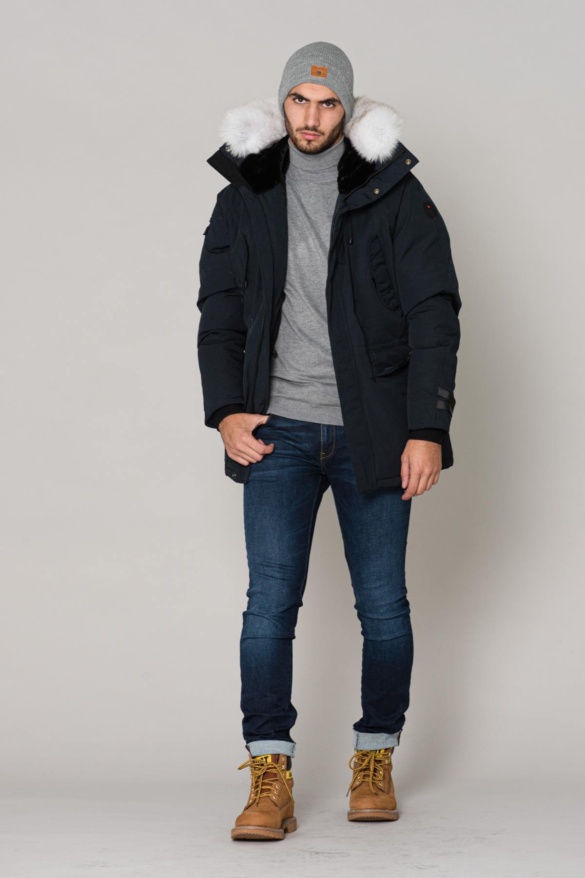 Men's parka for extreme cold - Image n°2