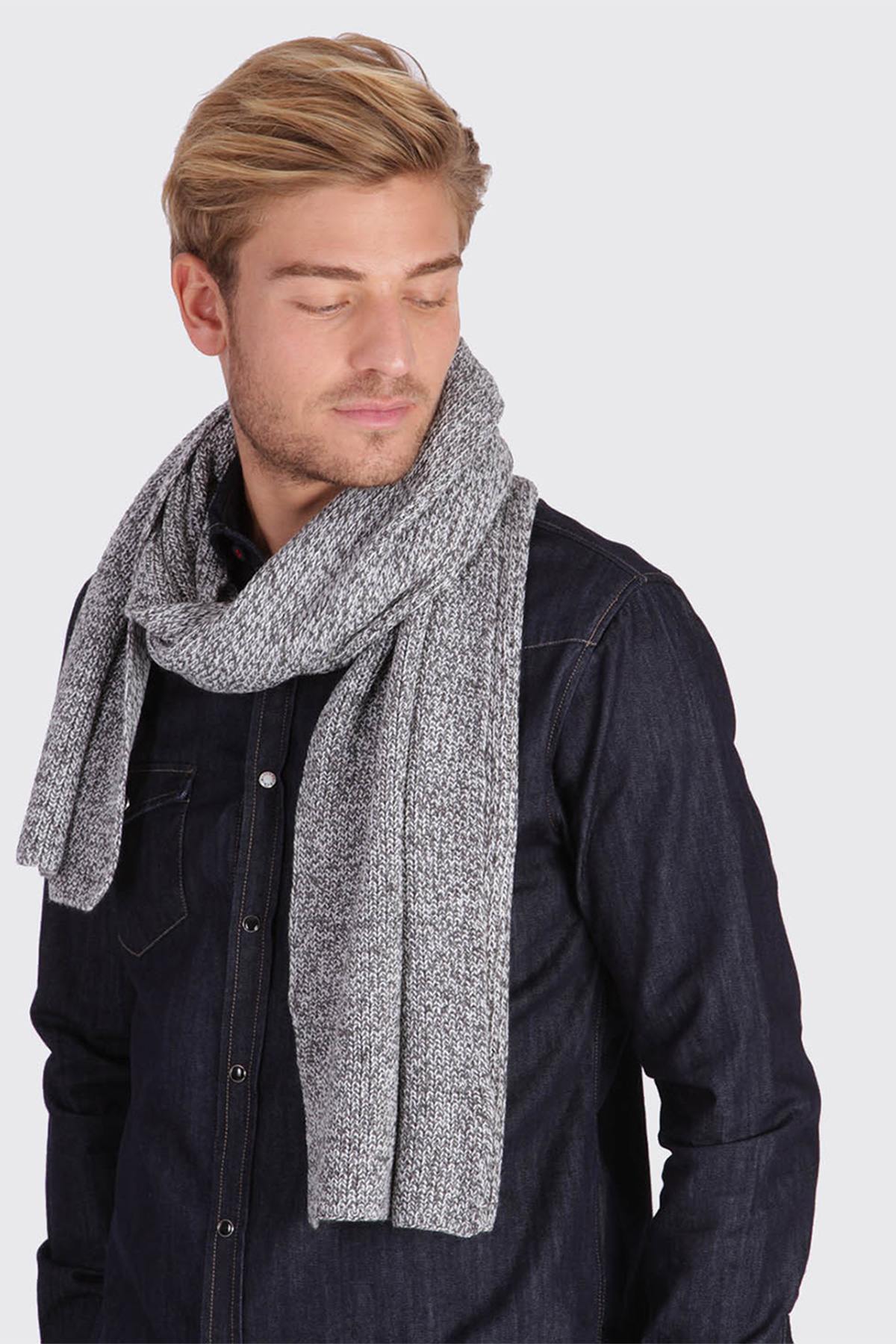 Acrylic men's scarf - Image n°3