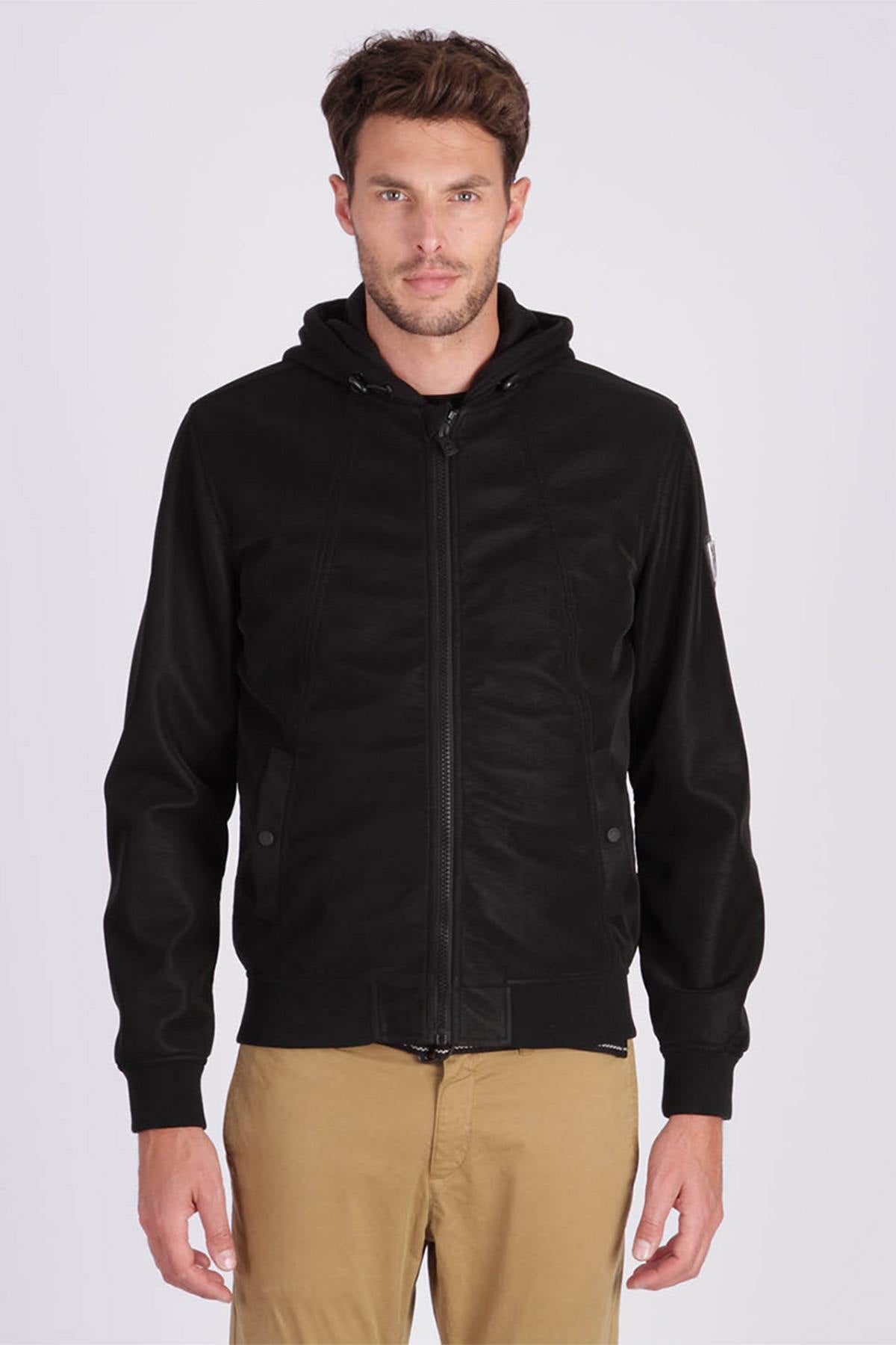 Men's black jacket - Image n°1