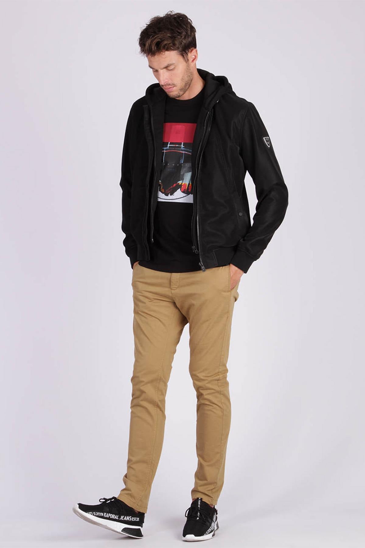 Men's black jacket - Image n°2