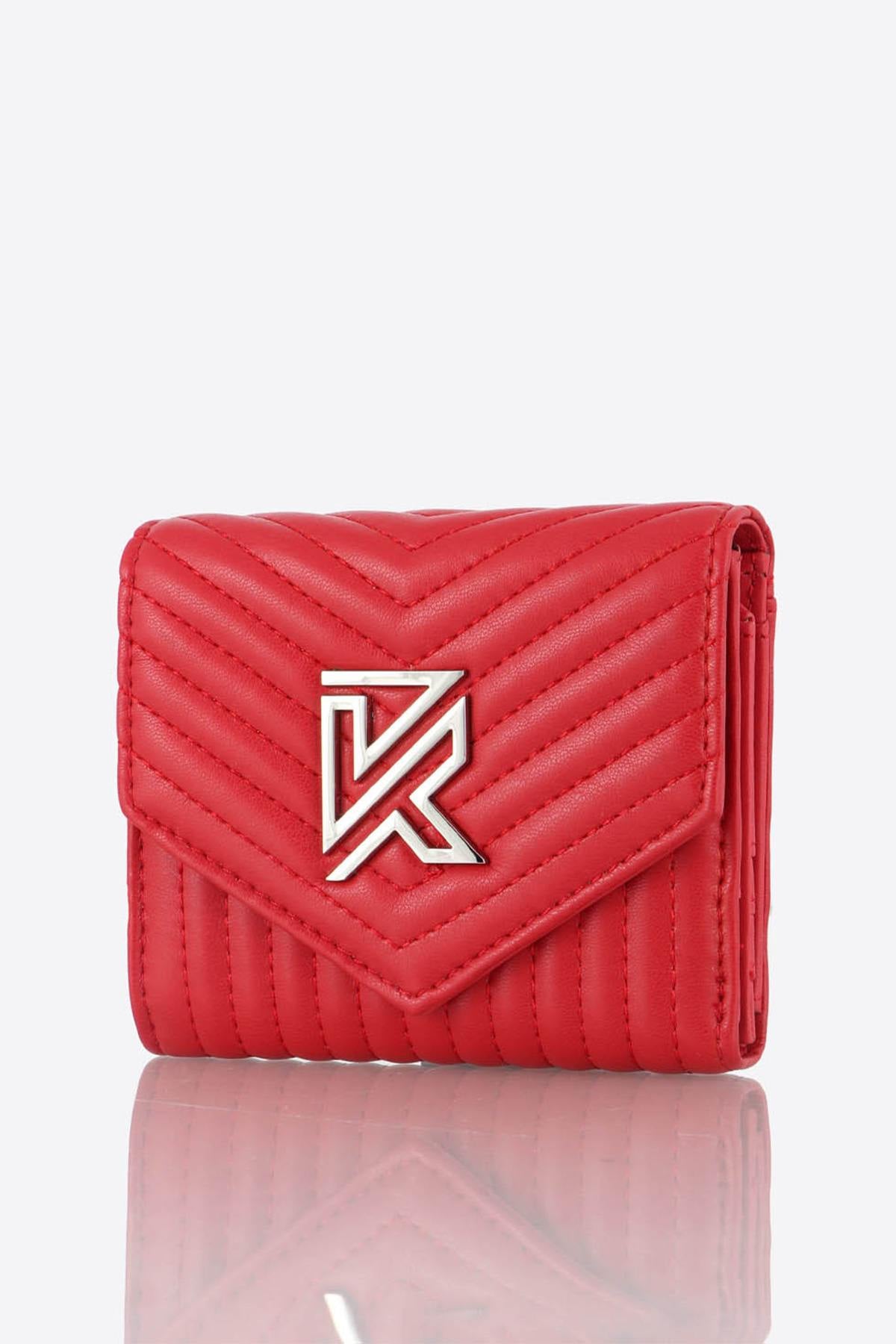 Women's red wallet - Image n°4