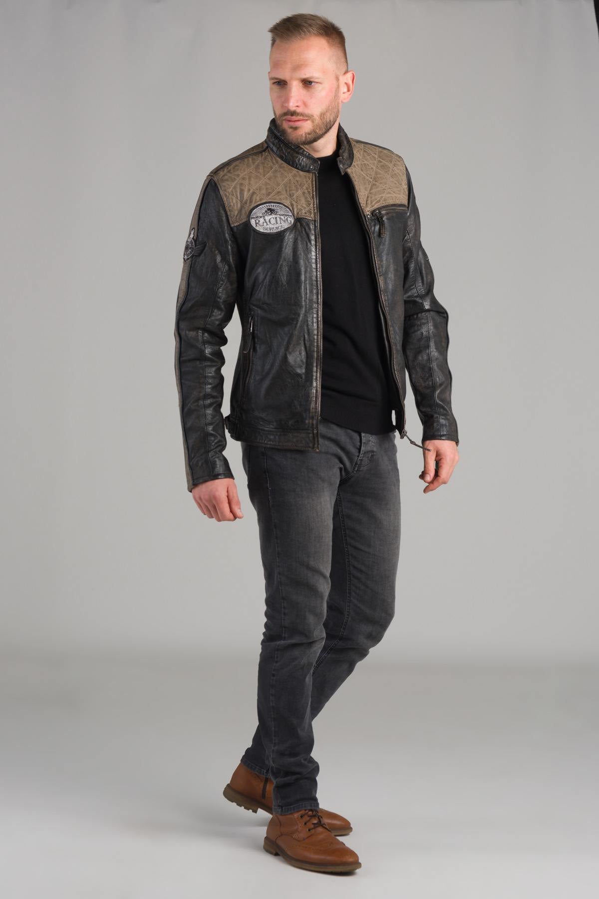 Distressed biker jacket - Image n°2