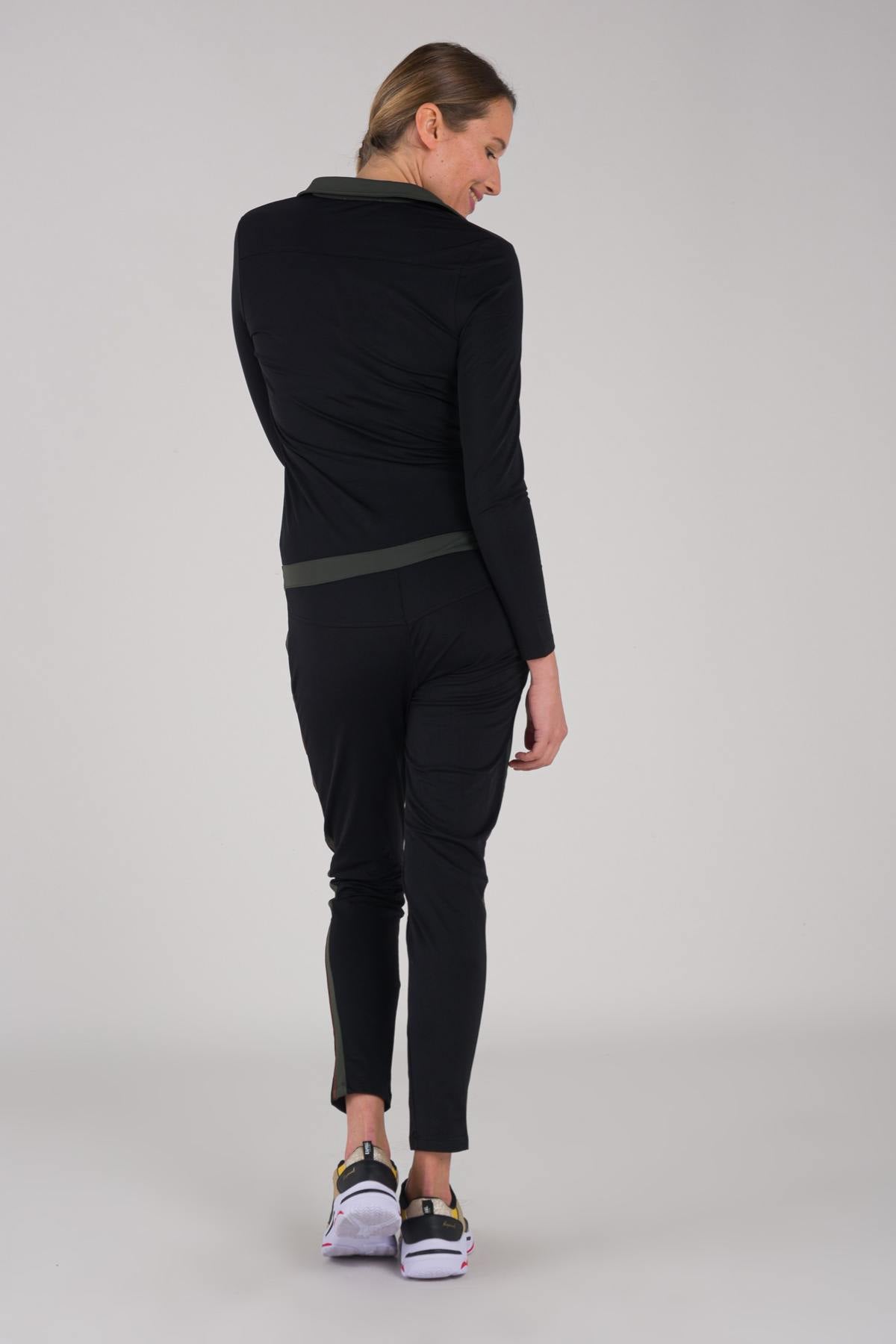 Black women's jumpsuit - Image n°4