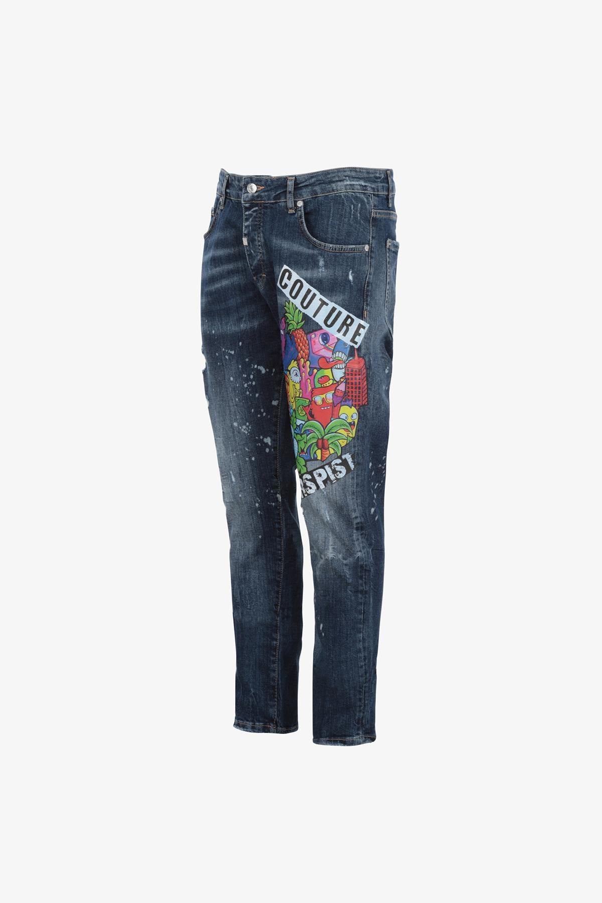 customized horspist jeans - Image n°9