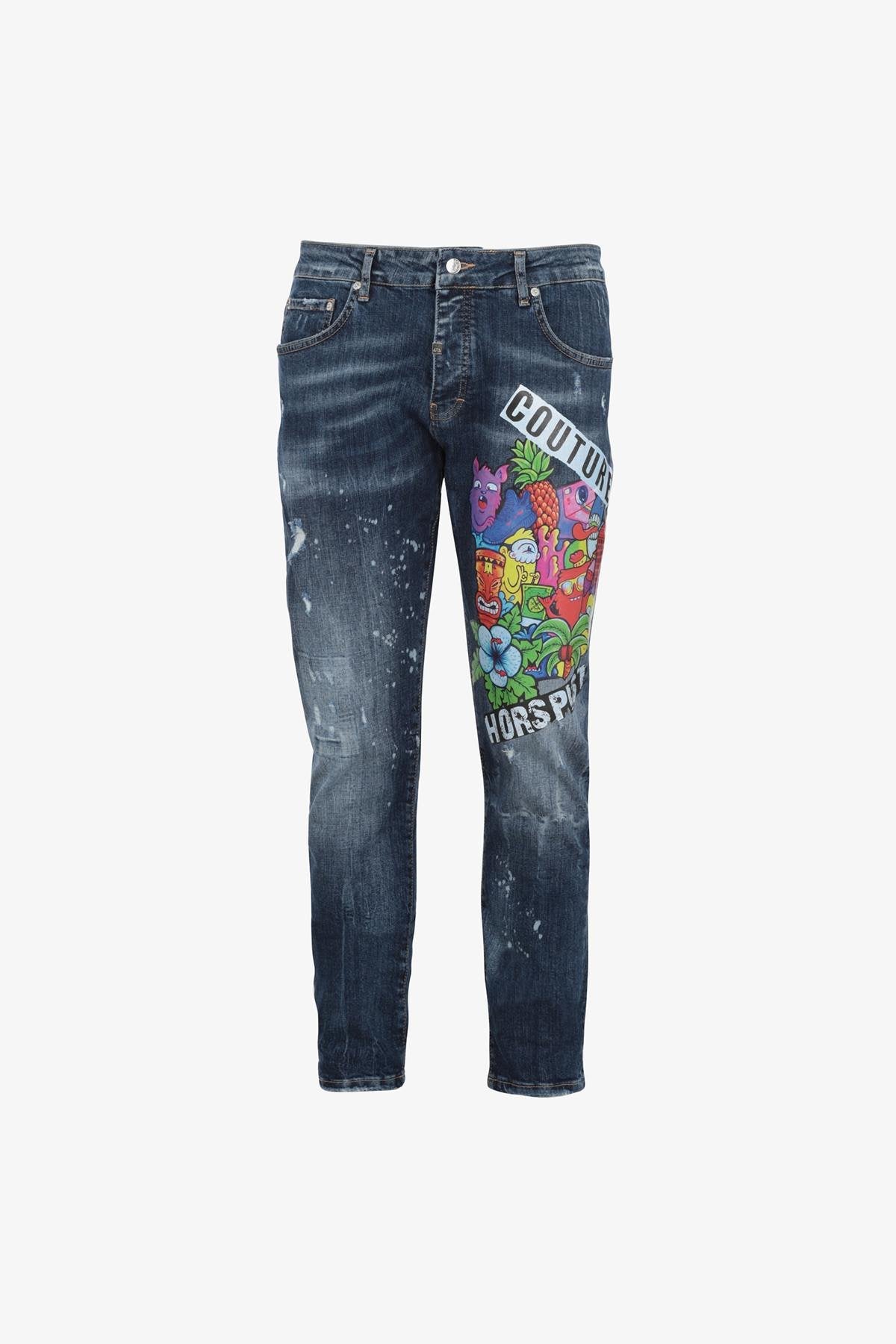 customized horspist jeans - Image n°8