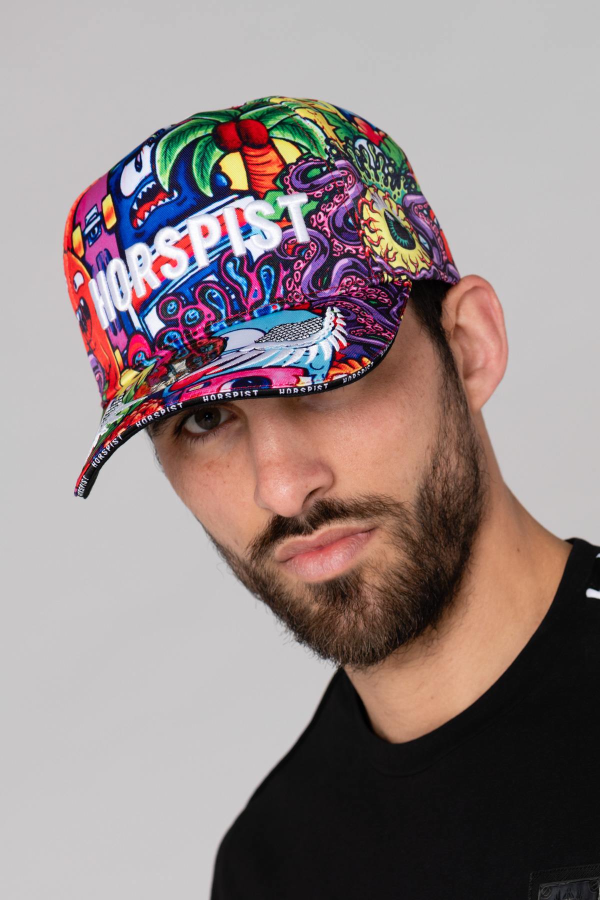 Urban graffiti pattern cap - Image n°3