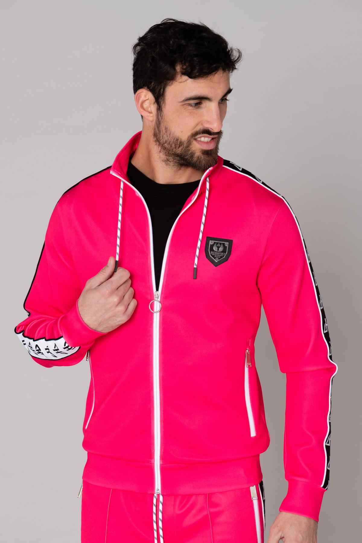 Pink track jacket - Image n°1