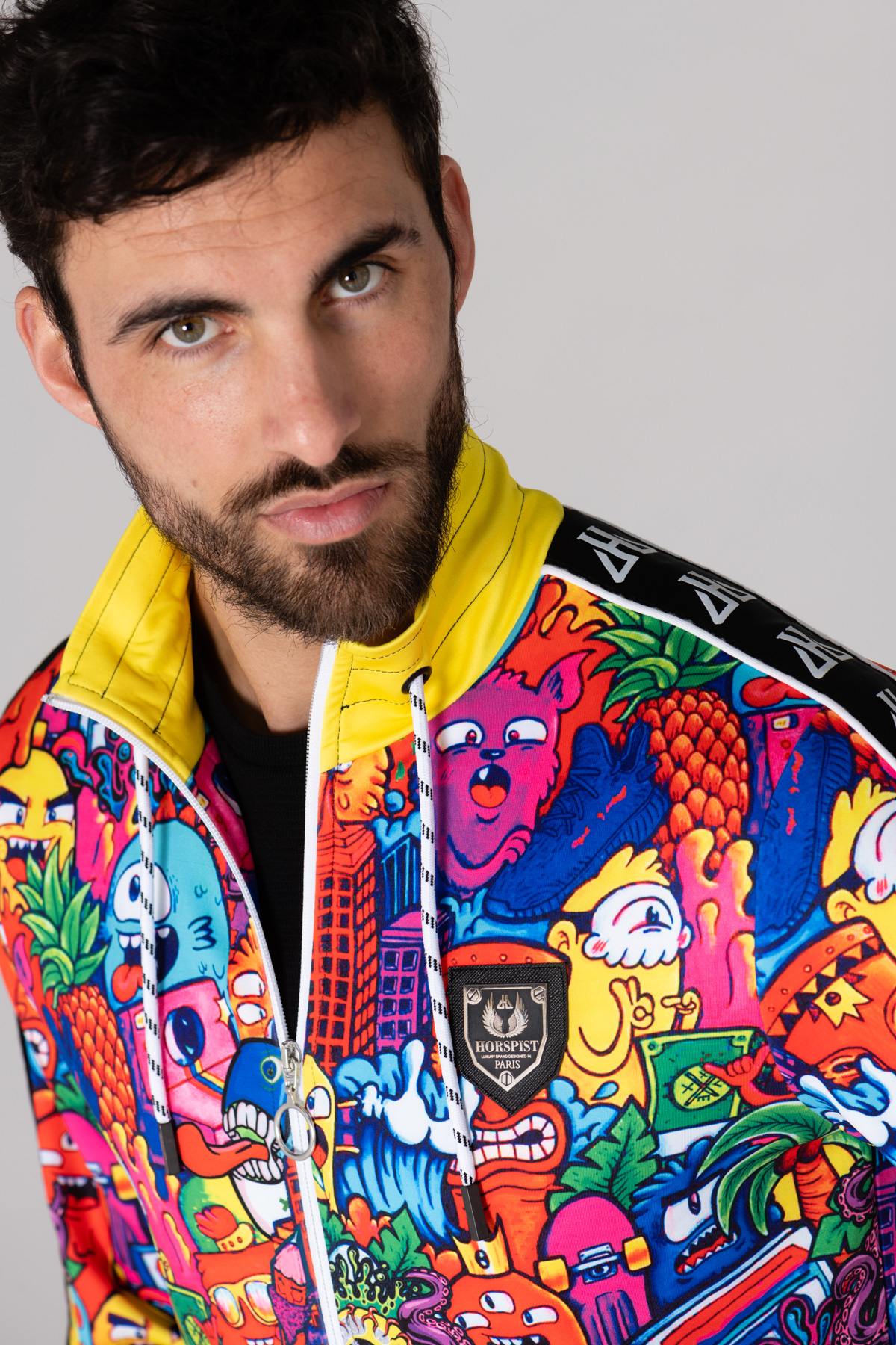 Multicolor jogging jacket - Image n°3