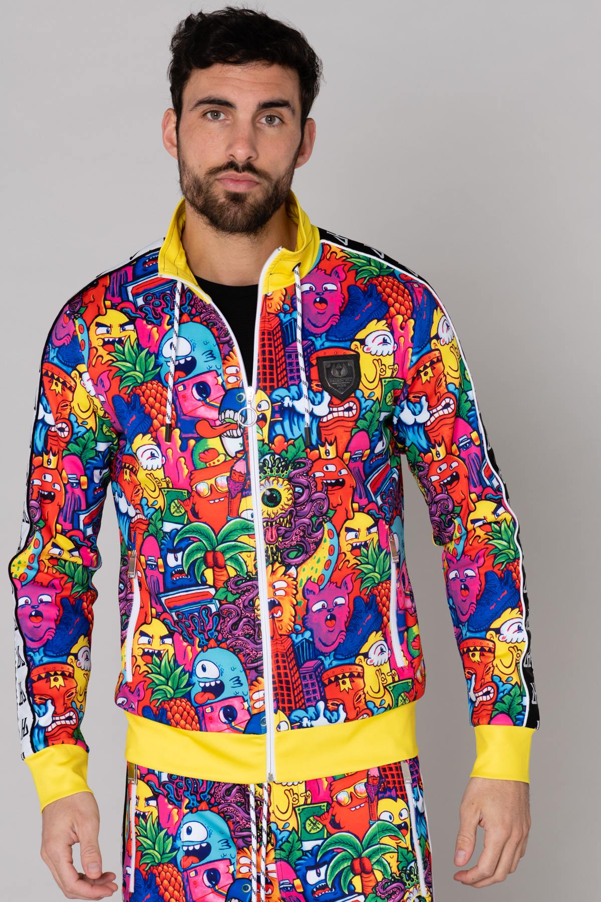 Multicolor jogging jacket - Image n°1