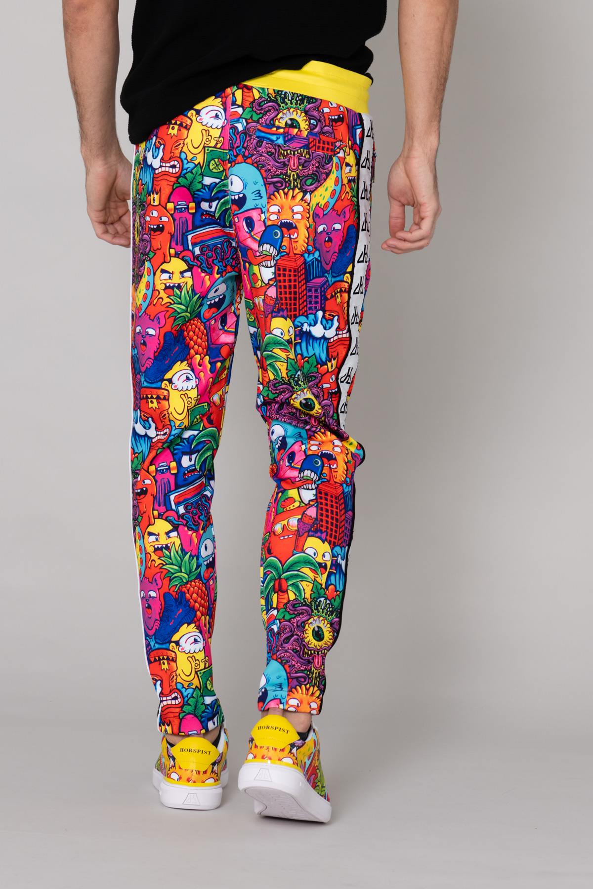 Color pop graffiti jogging pants - Image n°6