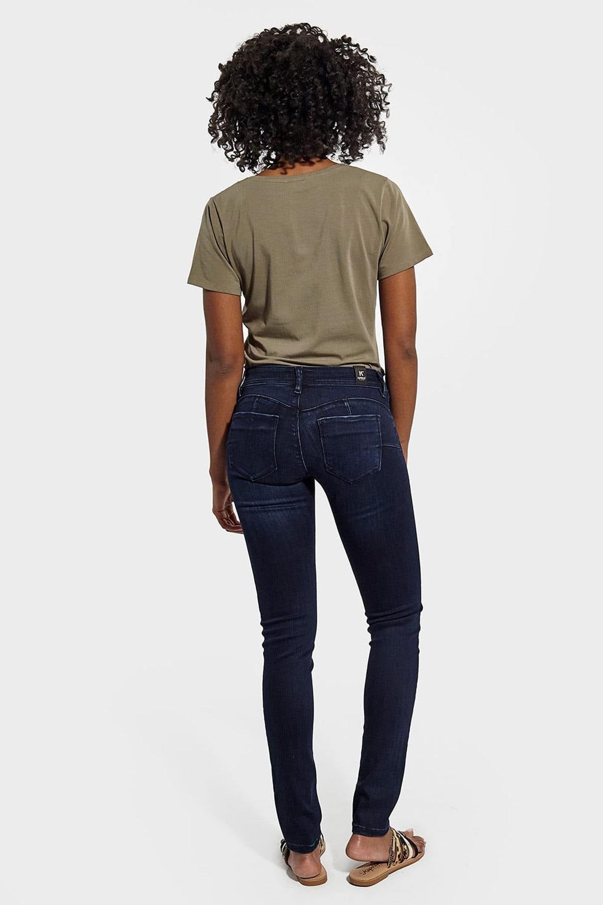 Low-rise push-up effect jeans - Image n°5