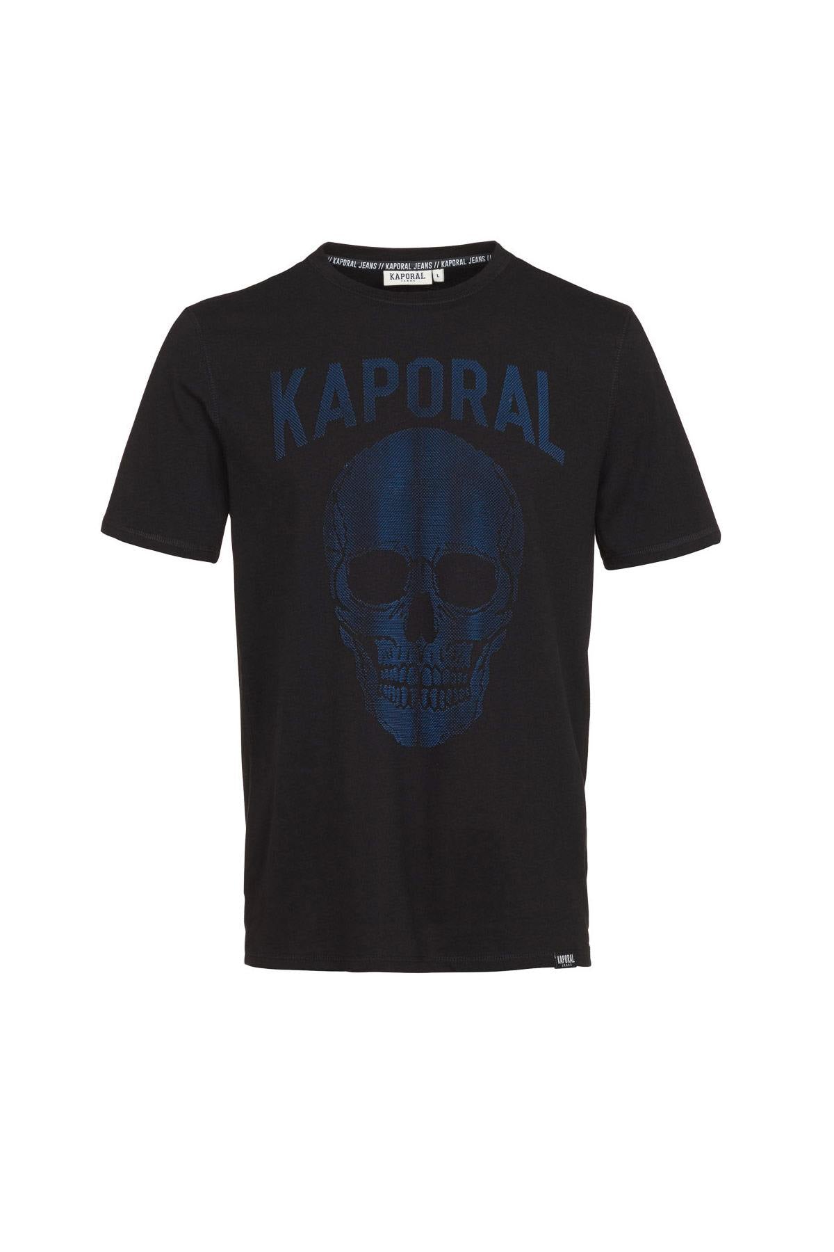 Men's black skull print t-shirt - Image n°5