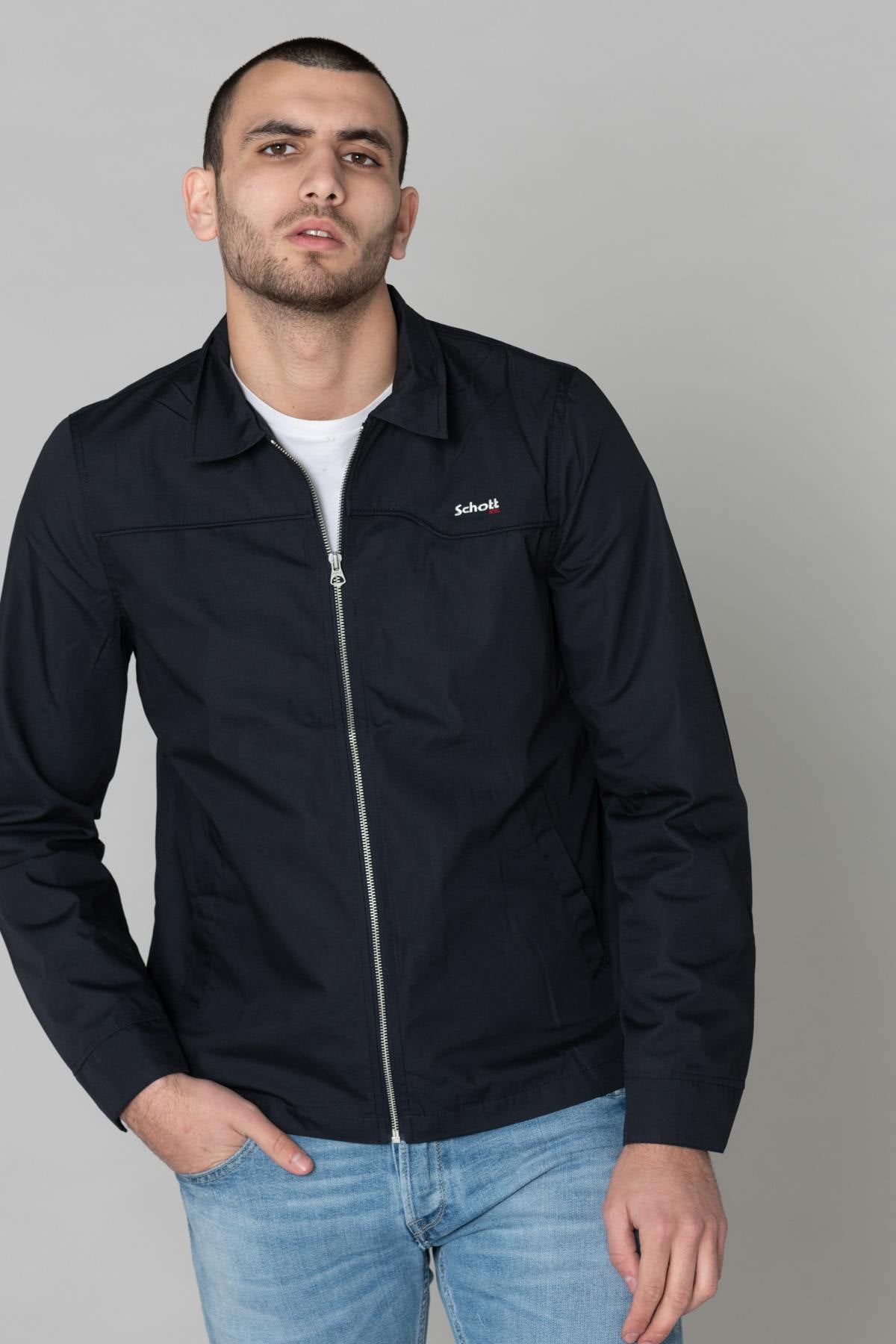 Light navy blue jacket - Image n°5