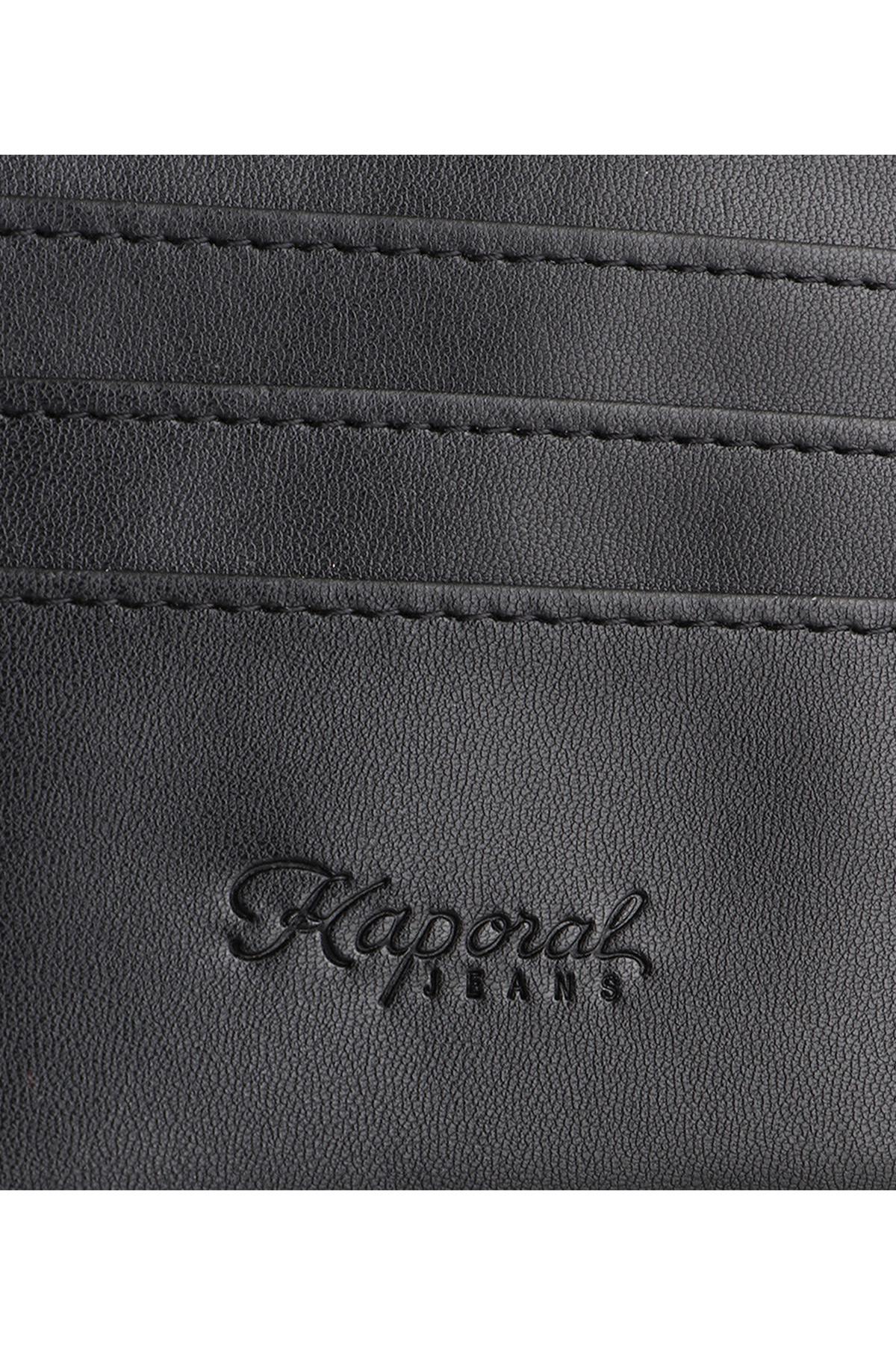 Black quilted companion wallet - Image n°6