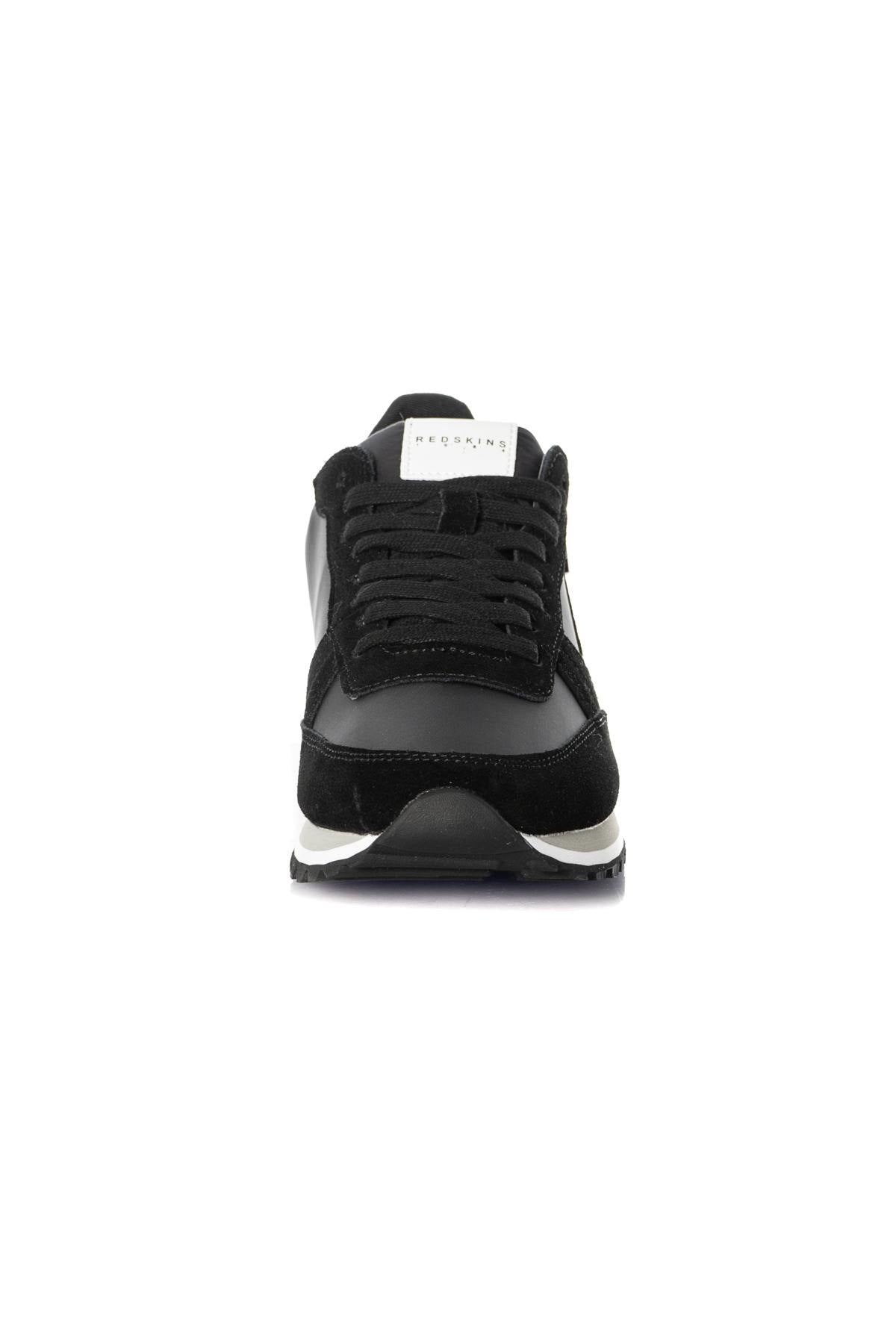 Black sneakers with white sole - Image n°5