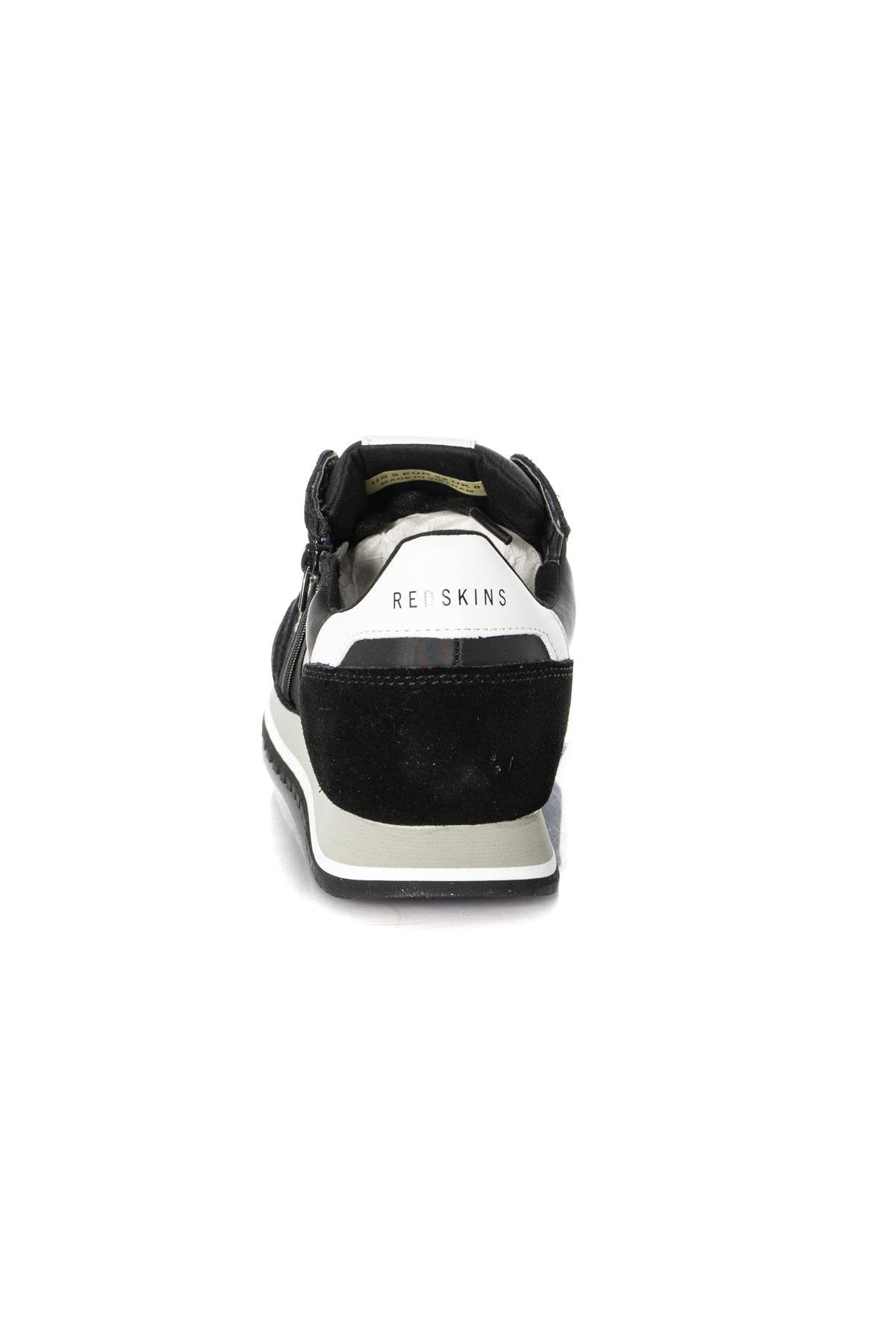 Black sneakers with white sole - Image n°6