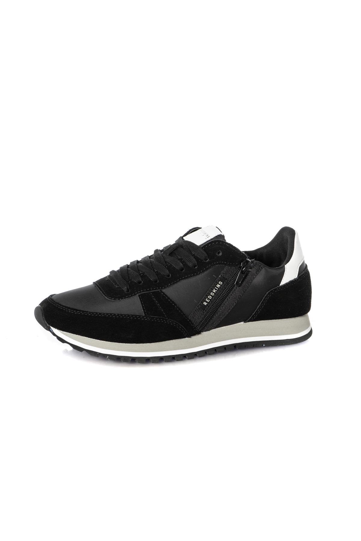 Black sneakers with white sole - Image n°7