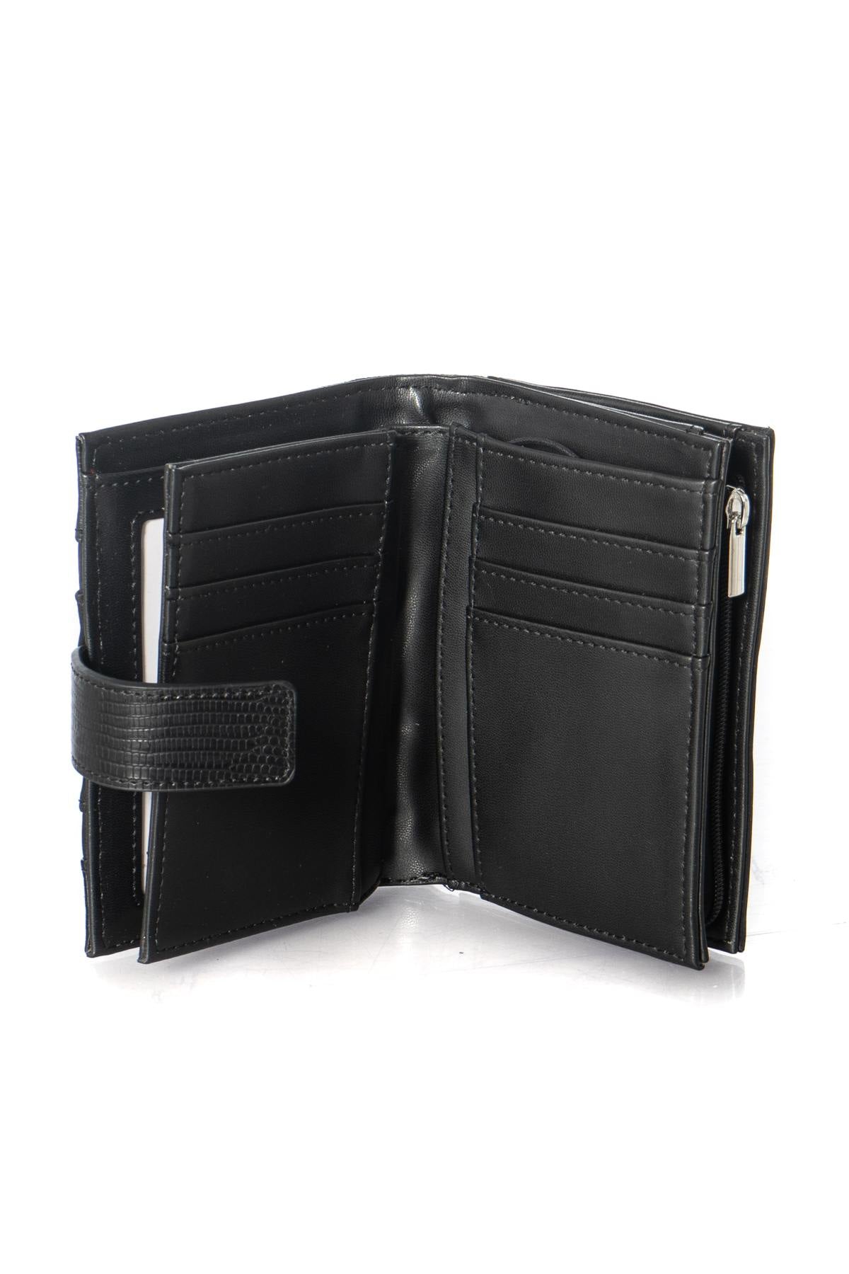  Women's black wallet - Image n°2