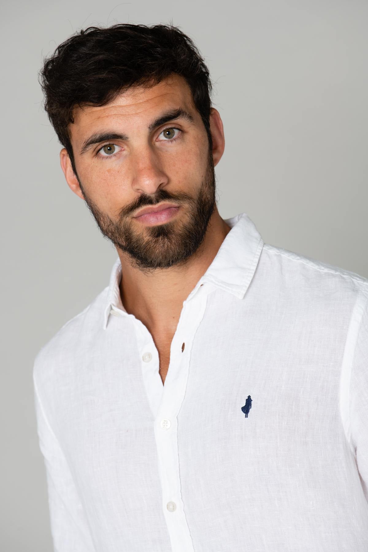 Light white linen shirt - Image n°5