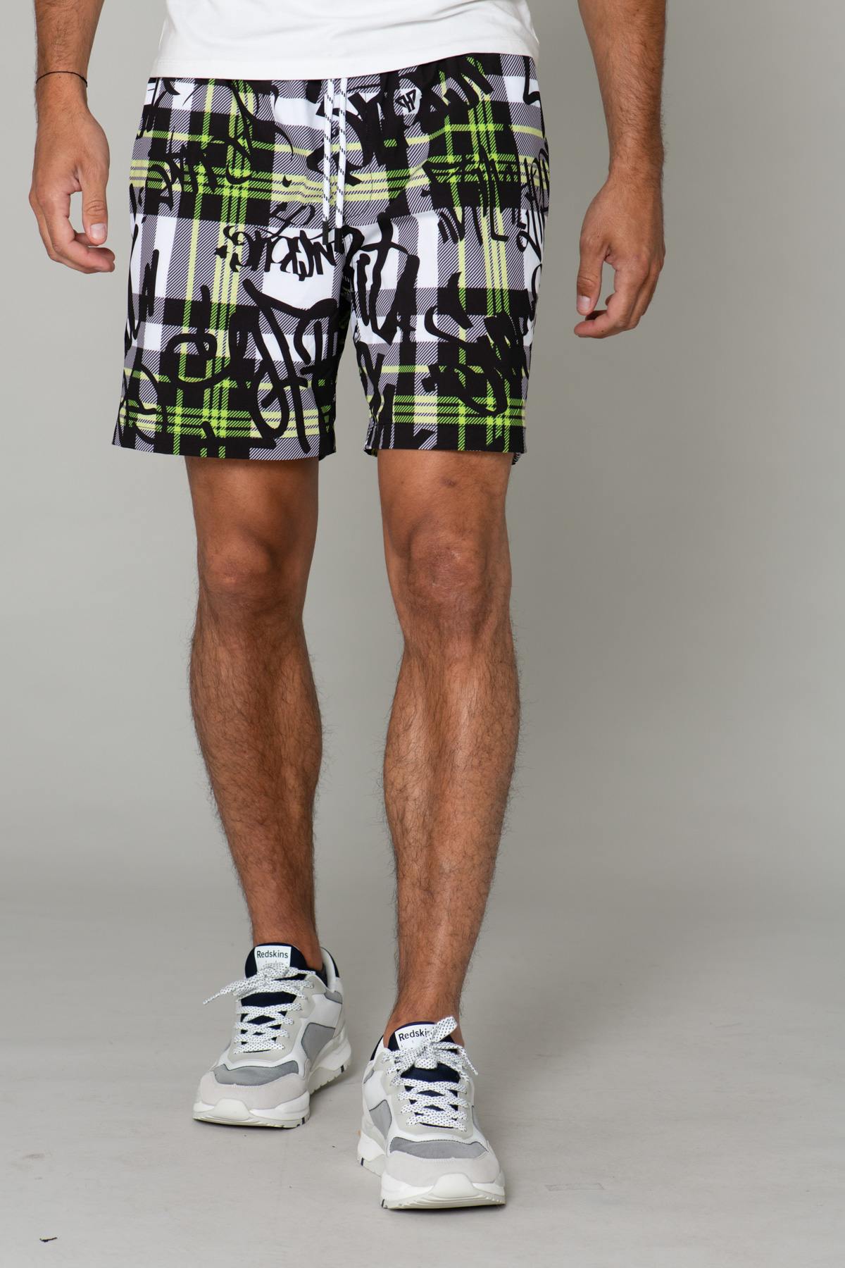 Graffiti beach shorts - Image n°1