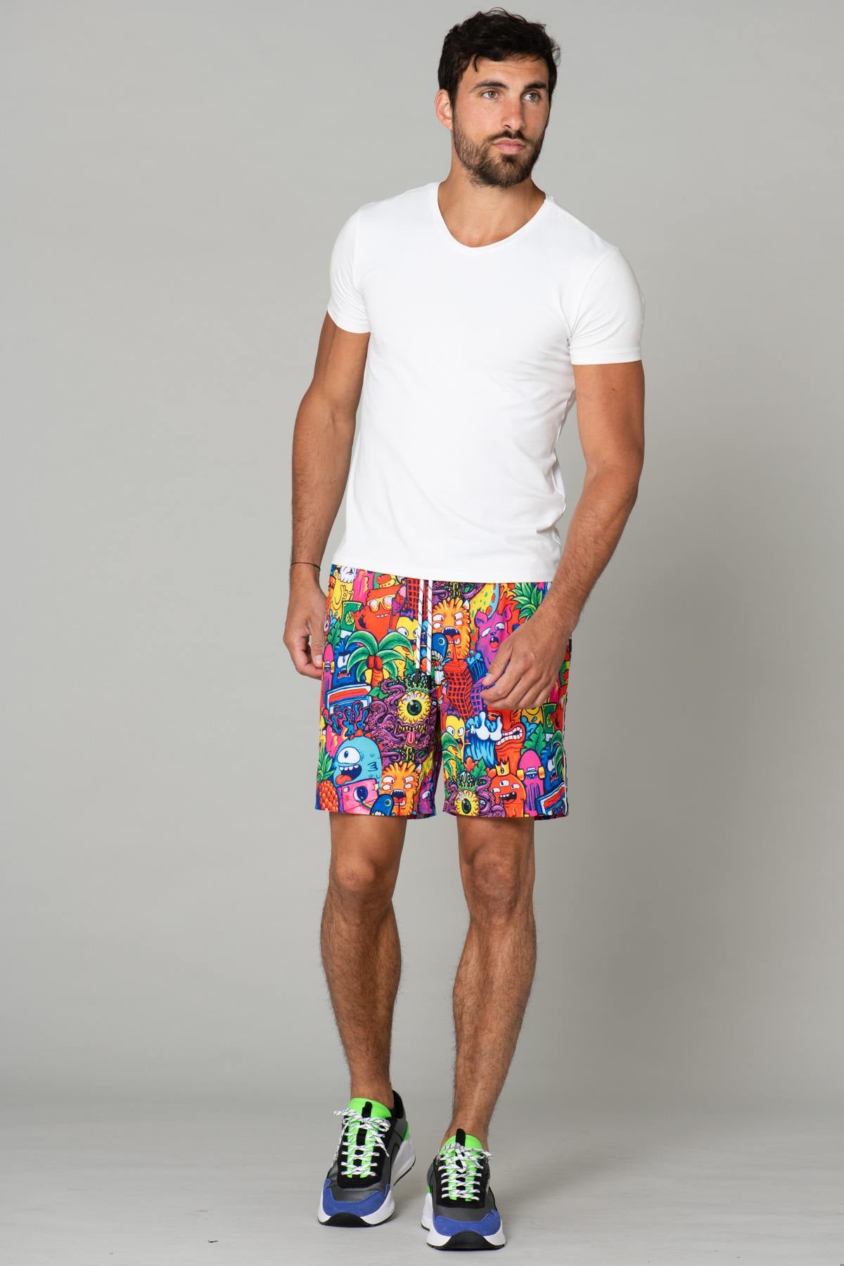 Cartoon beach shorts - Image n°3