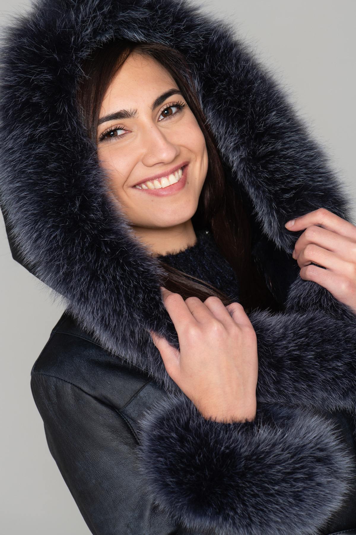 Shearling fur coat - Image n°2