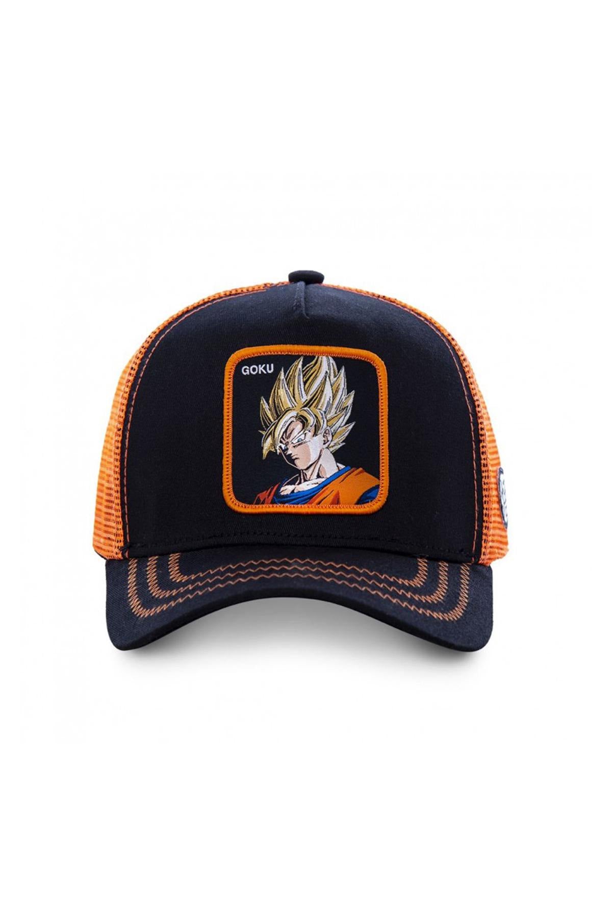 Black and orange Goku Super Saiyan cap - Image n°2