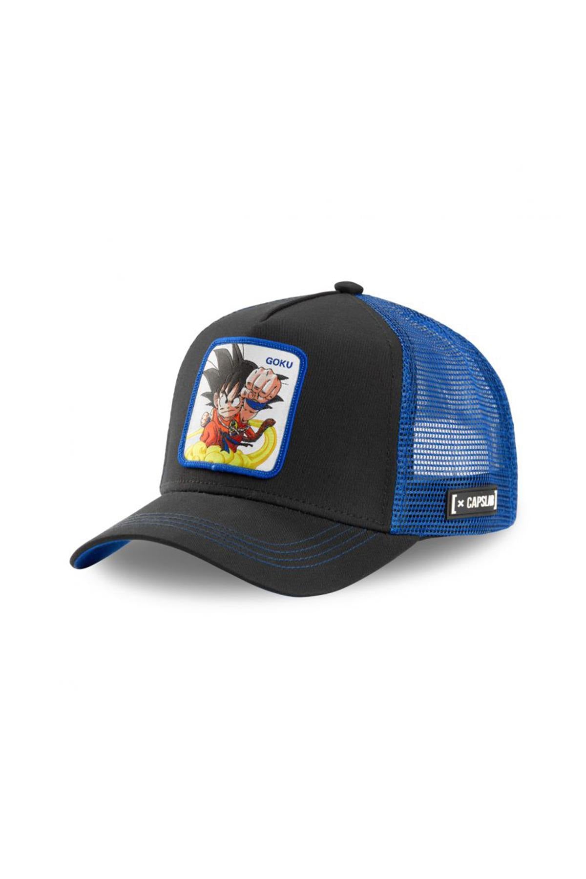 Black and blue Goku Dragon Ball cap - Image n°1