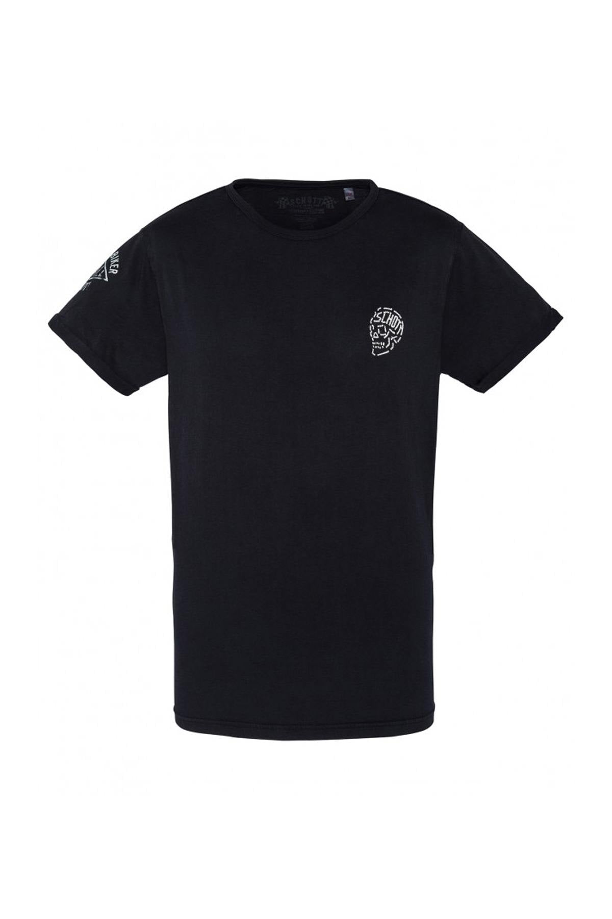 Black skull t-shirt - Image n°1