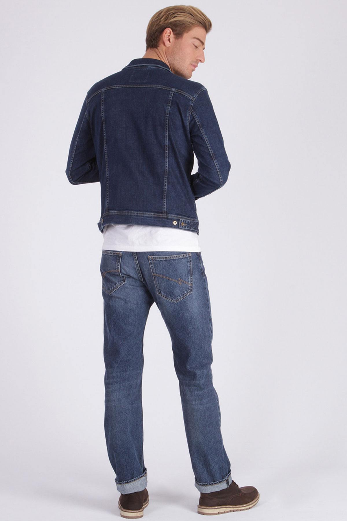 Blue denim jacket - Image n°3