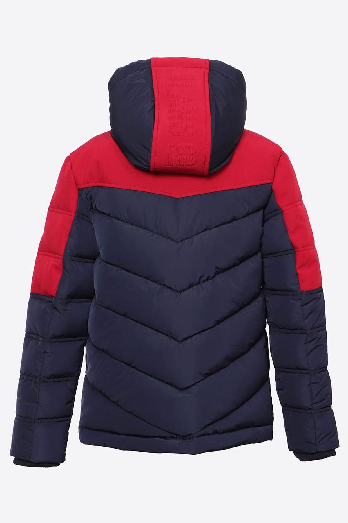 Boys' hooded down jacket - Image n°2