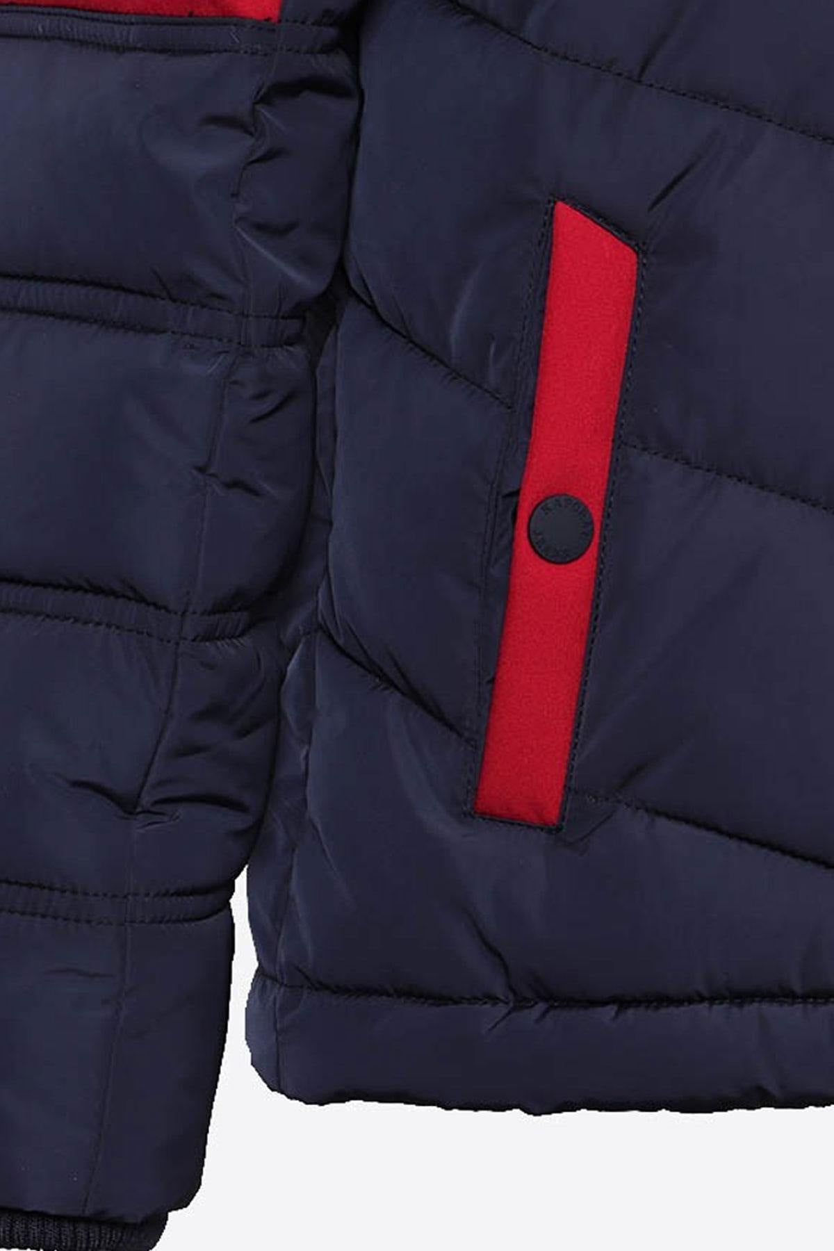 Boys' hooded down jacket - Image n°5