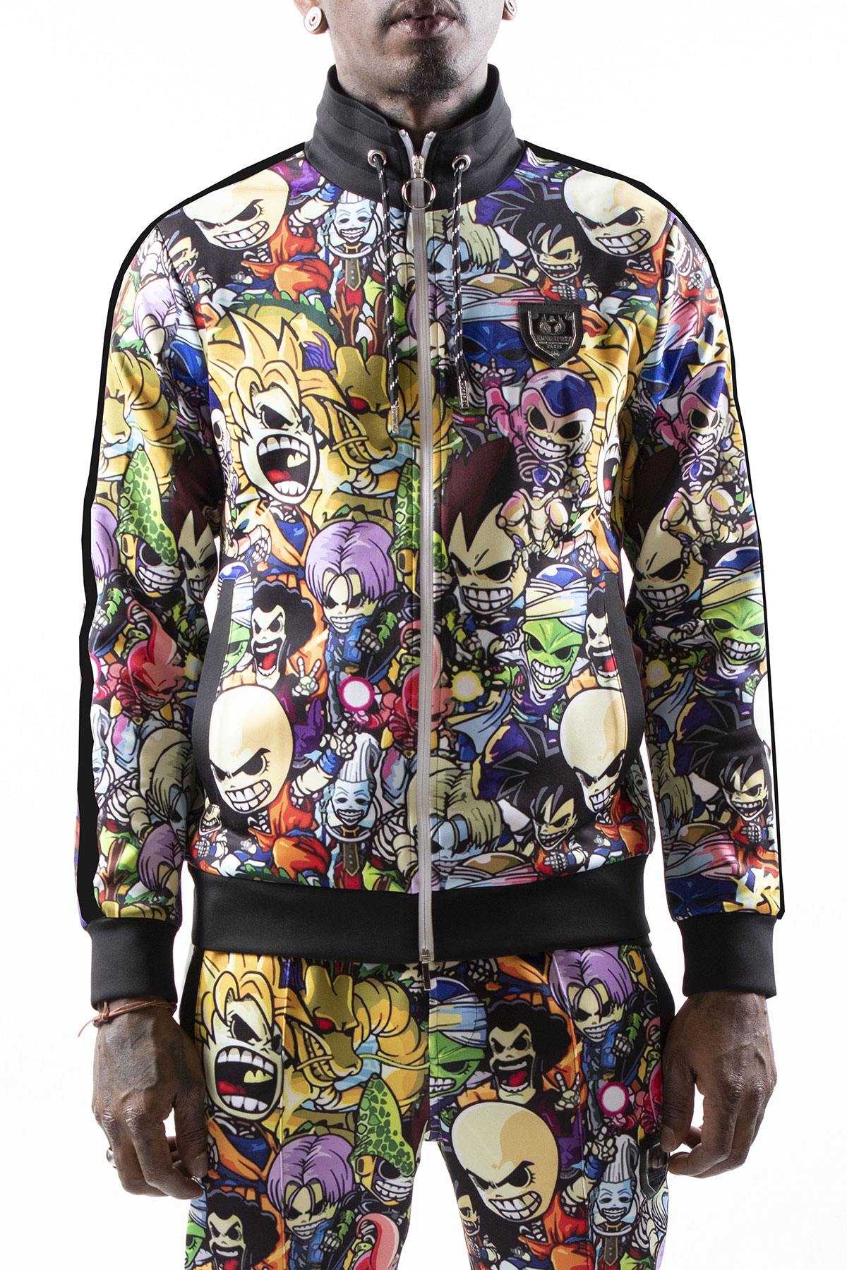 Manga print track jacket - Image n°2