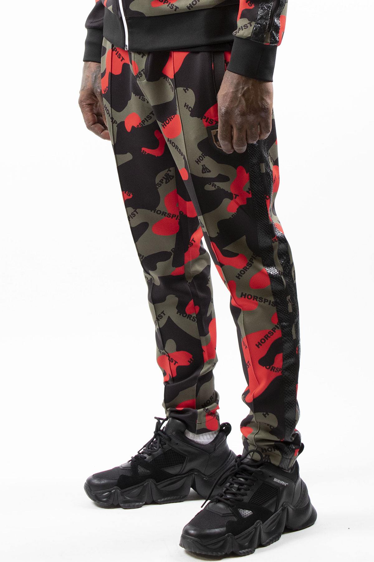 Red Camouflage Sweatpants - Image n°3