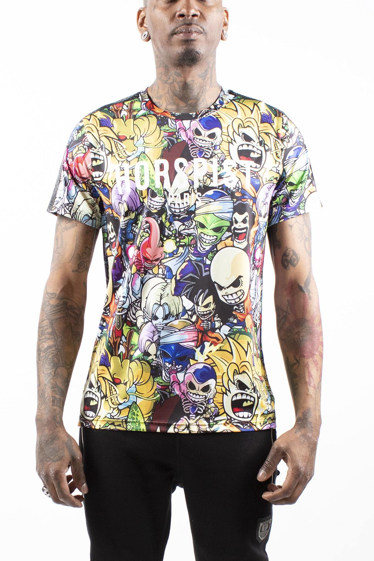 Manga print t-shirt - Image n°2