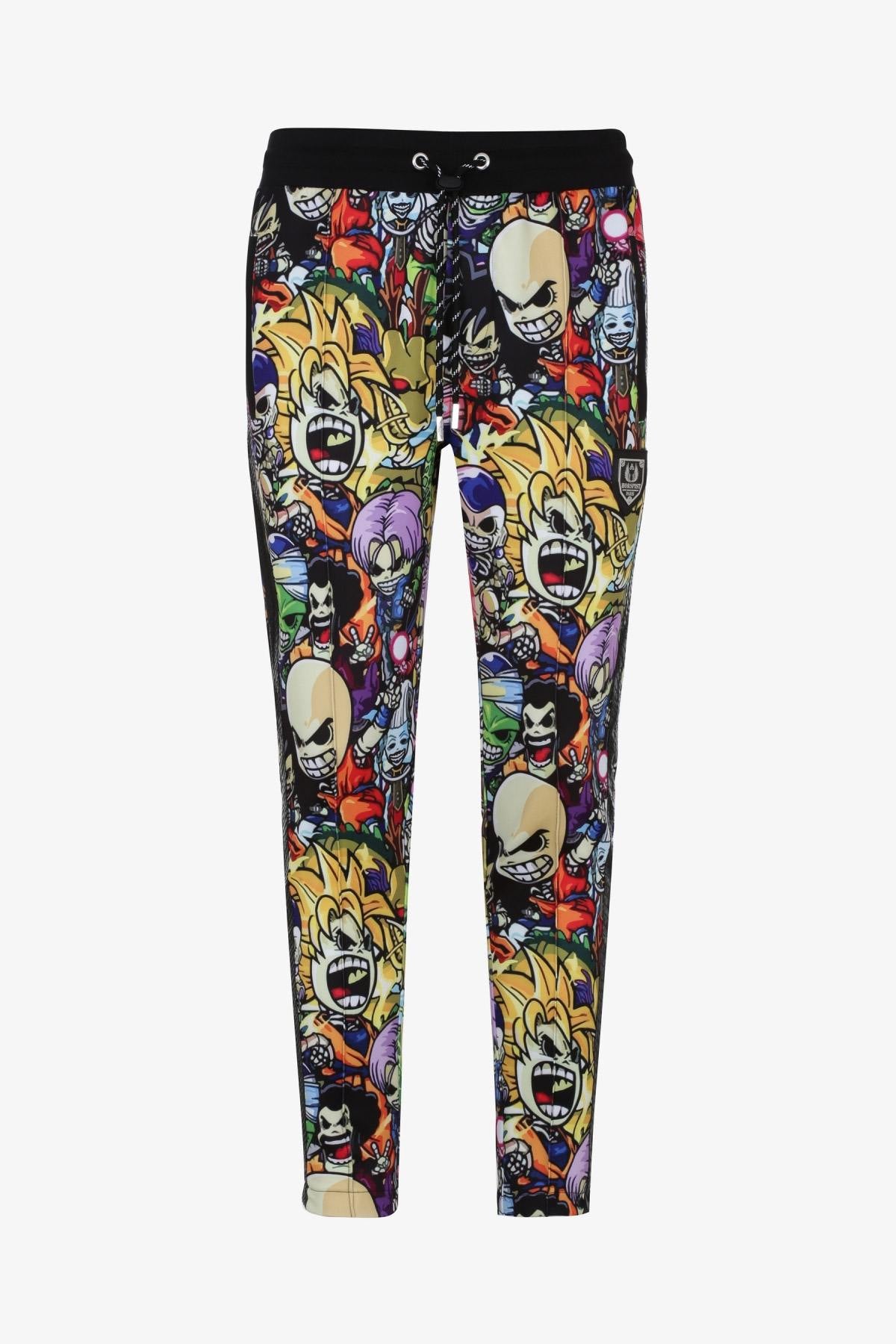 Manga print jogging pants - Image n°3