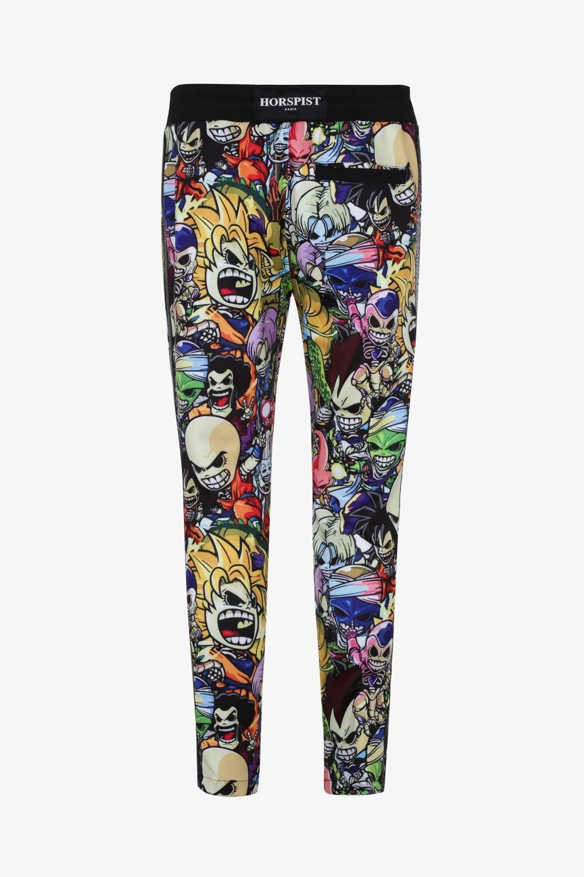 Manga print jogging pants - Image n°4