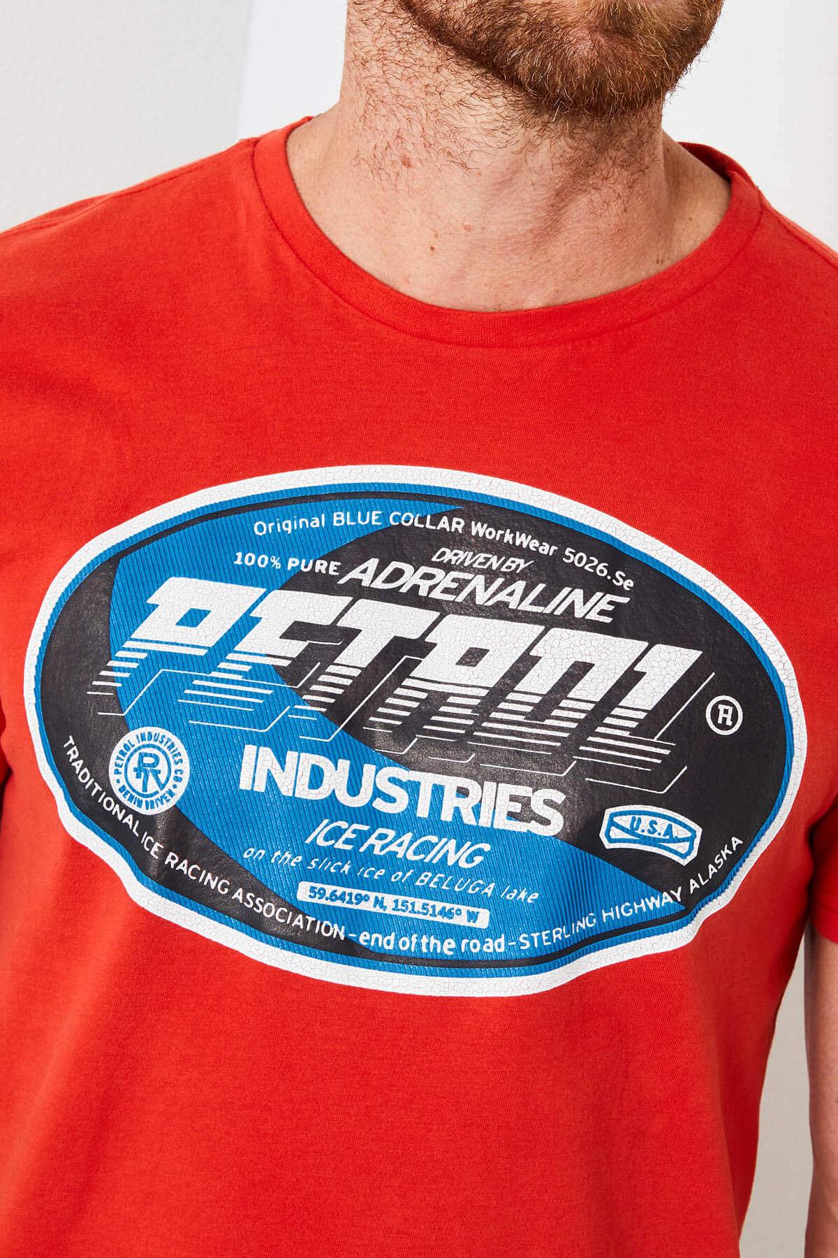 Red Adrenaline round neck t-shirt - Image n°2