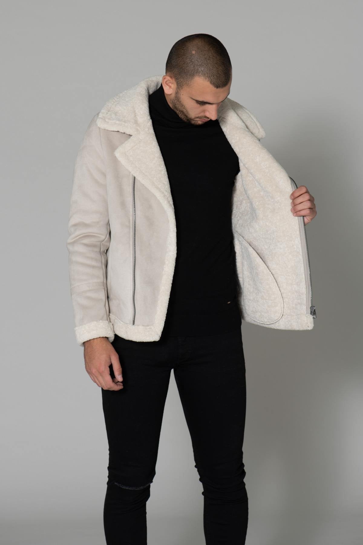 Faux leather bomber - Image n°5