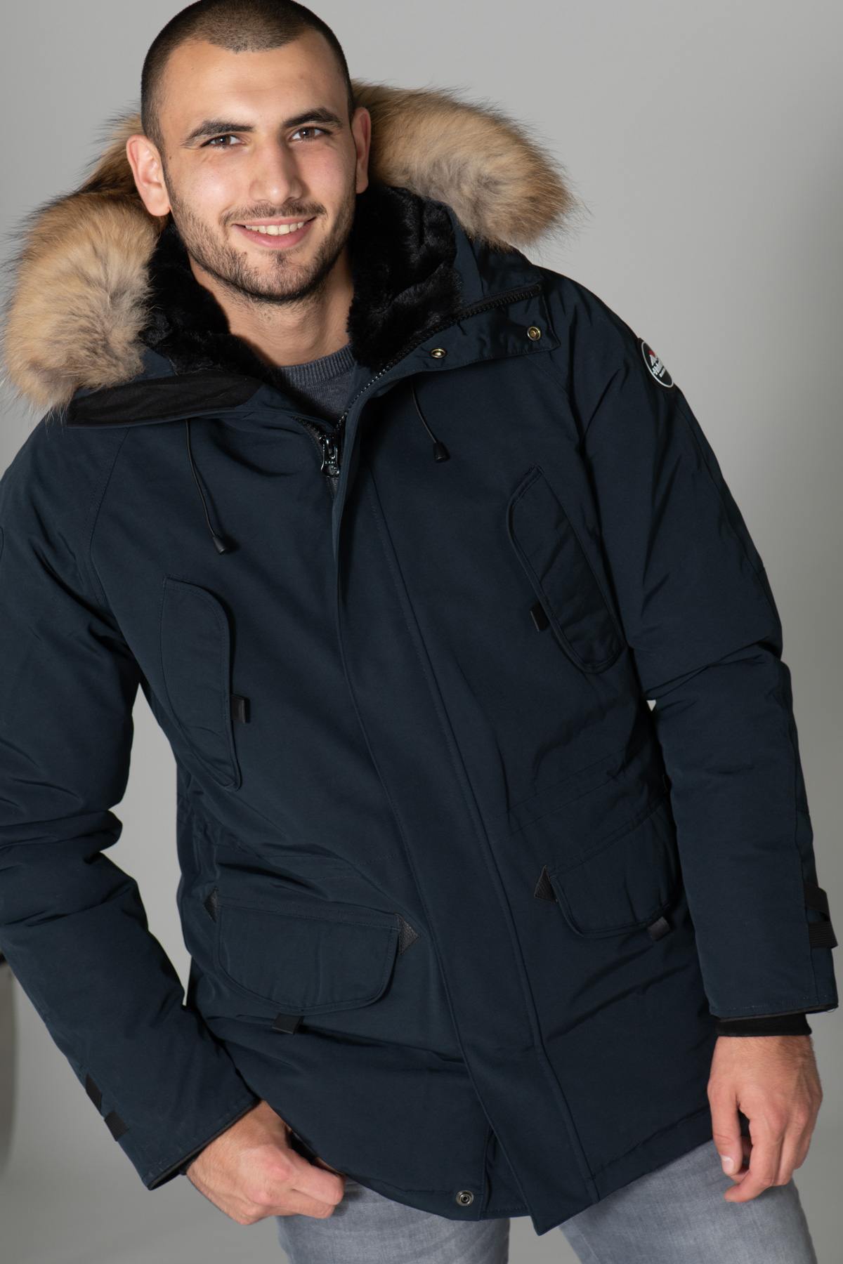 Fur-lined winter parka - Image n°6