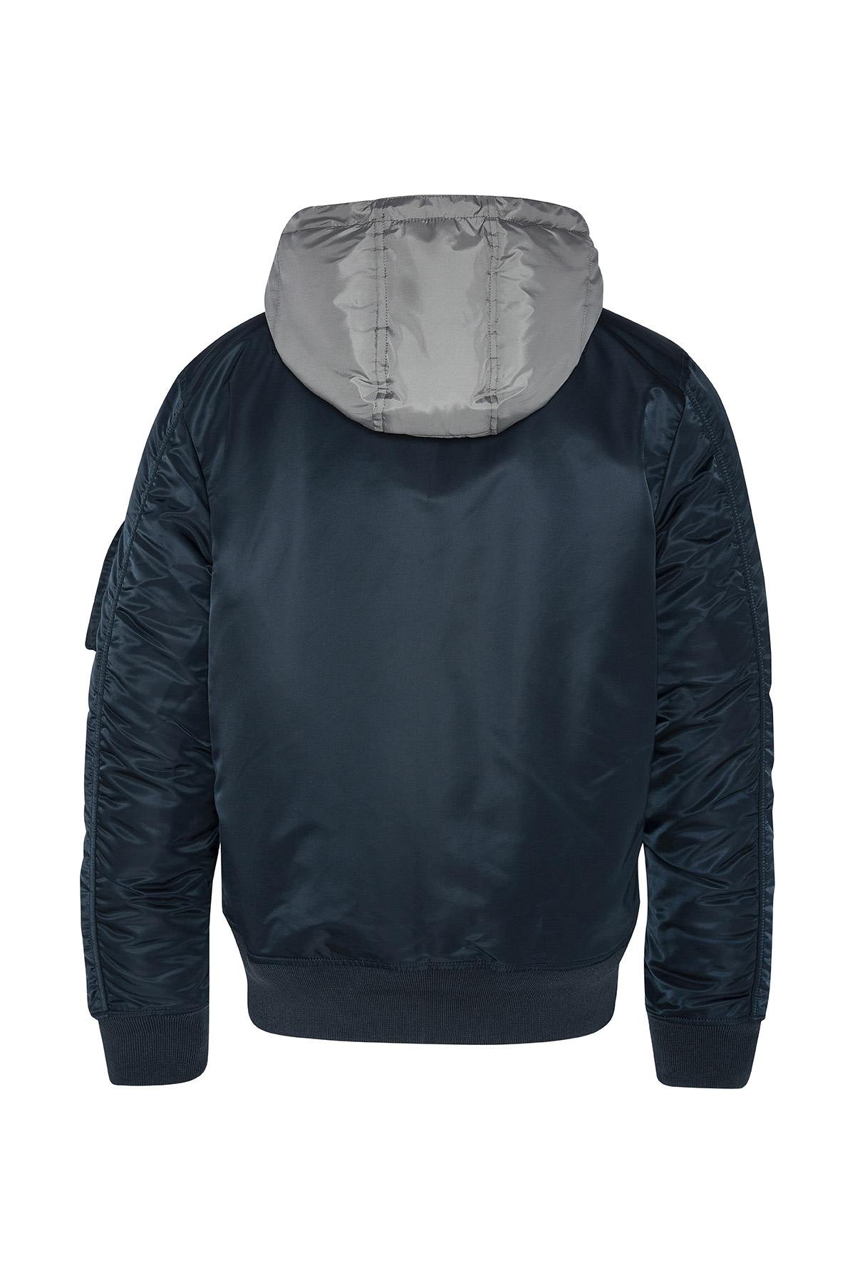 Bomber jacket with removable facing - Image n°3