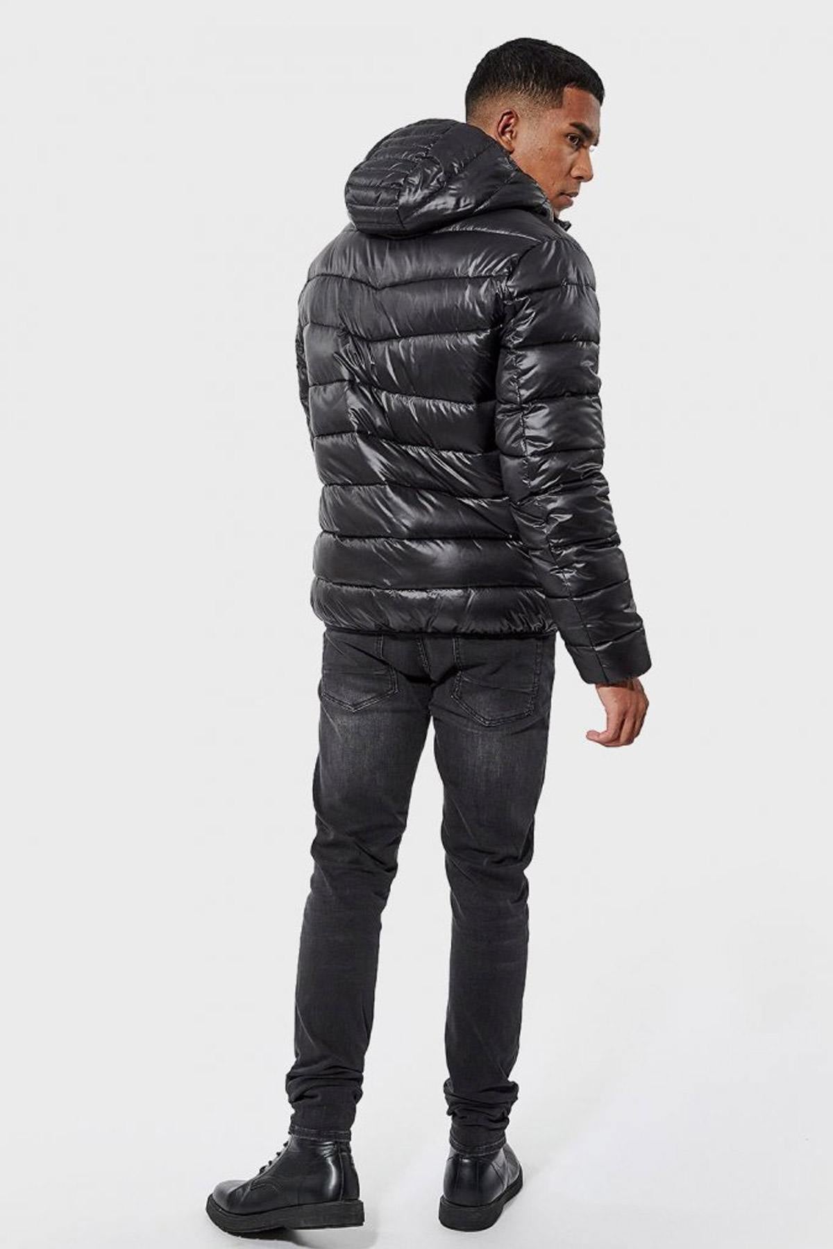 Men's recycled polyester down jacket - Image n°4