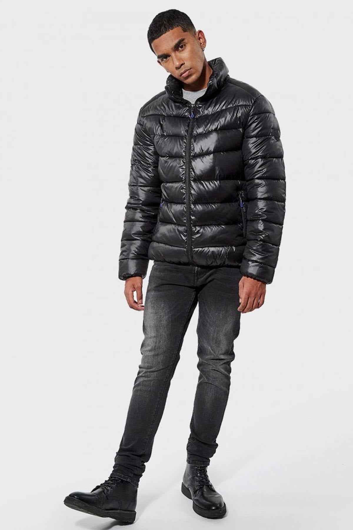 Men's recycled polyester down jacket - Image n°2