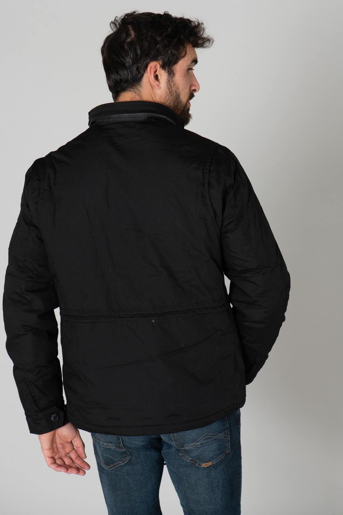 Men's 4-pocket black jacket - Image n°5