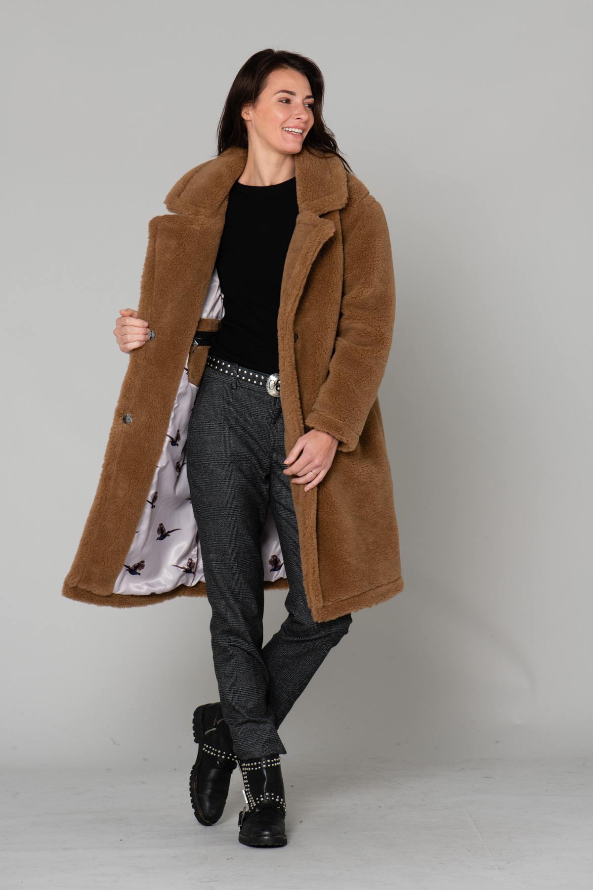 Long wool coat - Image n°4