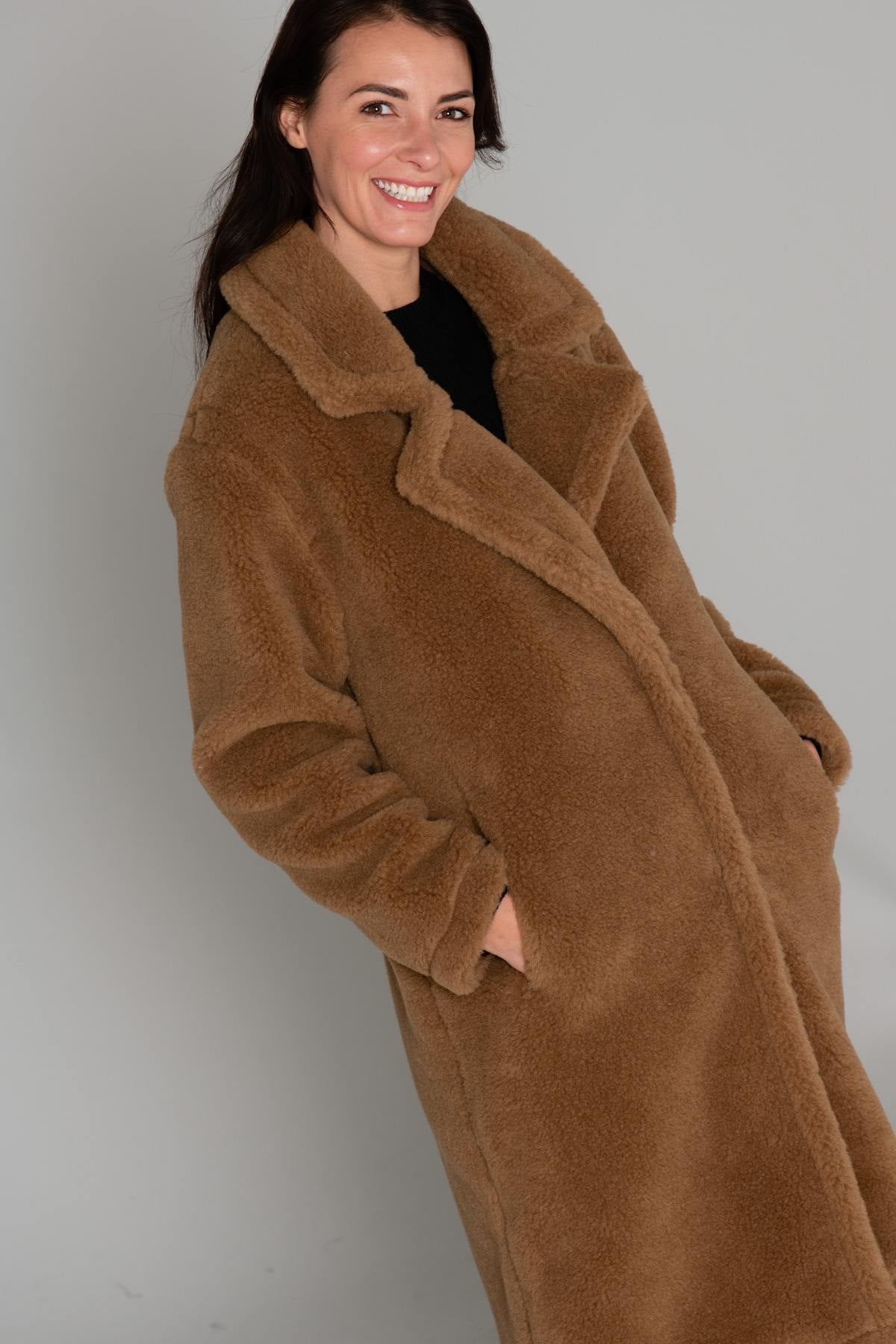 Long wool coat - Image n°3