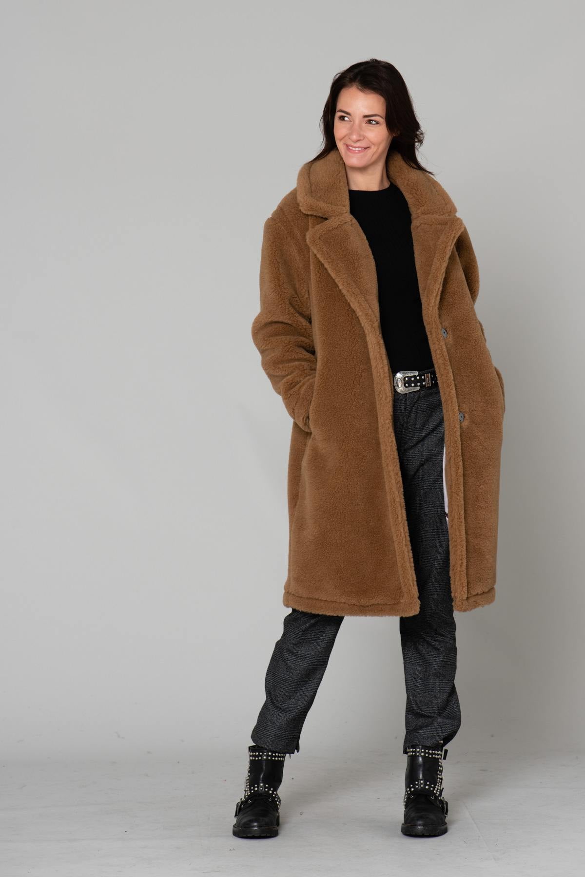 Long wool coat - Image n°2