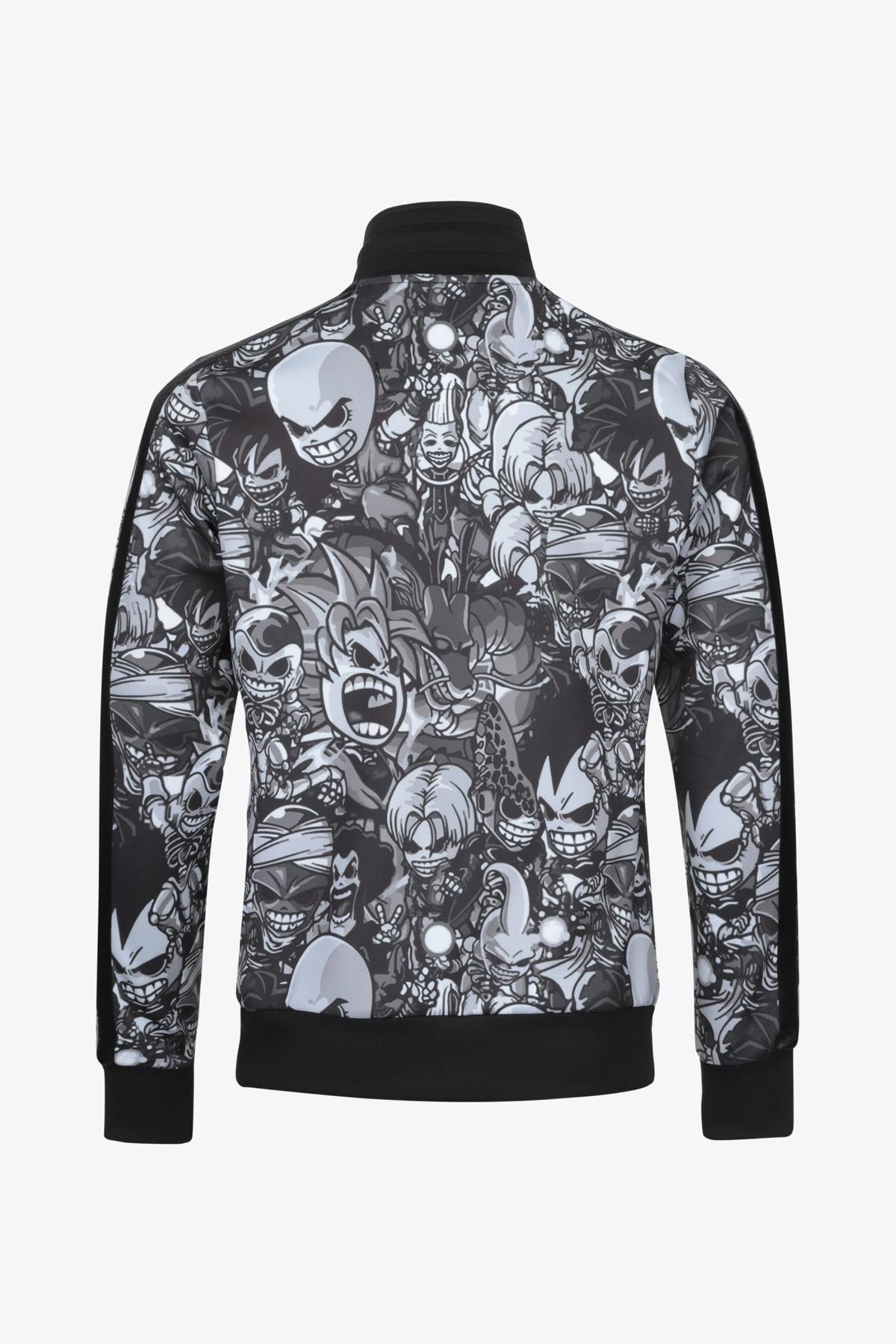 Luxury sportswear jacket with manga print - Image n°3